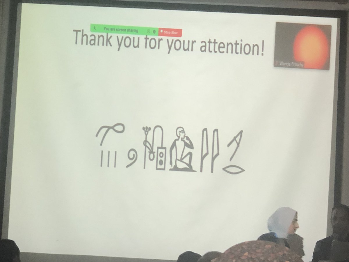 Dr Amira Mostafa (Helwan University) highlighted the  “Mistakes on Hieratic Ostraca from the Portal Temple of Rameses II in North Abydos” <a href="/TheEES/">The Egypt Exploration Society</a> <a href="/pennmuseum/">Penn Museum</a>  Uncovering Abydos conference.