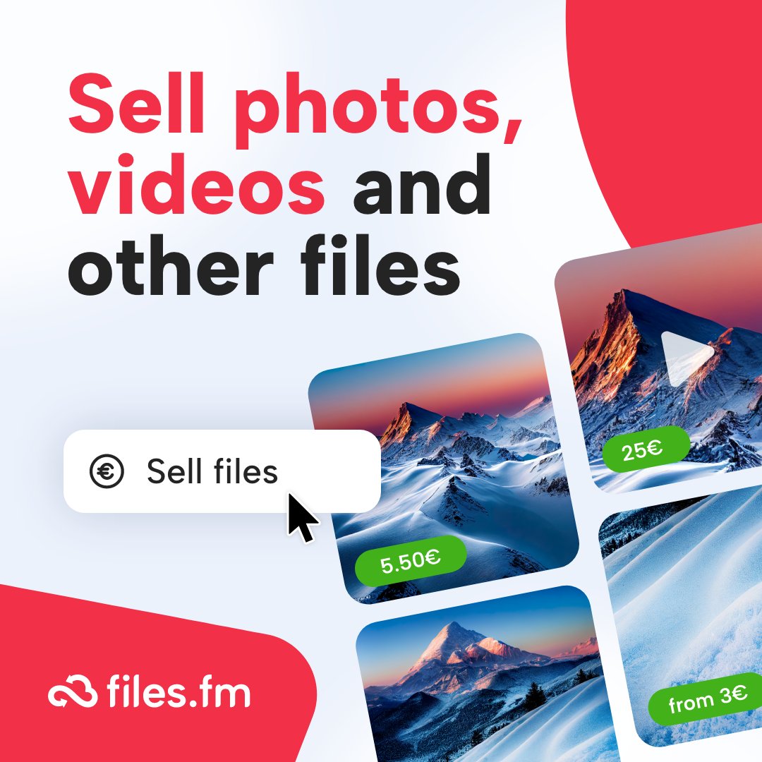 🎄✨ Capture the spirit of the season with your lens and boost your holiday earnings! 📸 Easily sell your digital files – photos, videos, and more on Files.fm platform. 👉🏻 Learn more: files.fm/sell-files