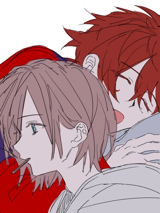 全然何も考えずにかいた双子好き 