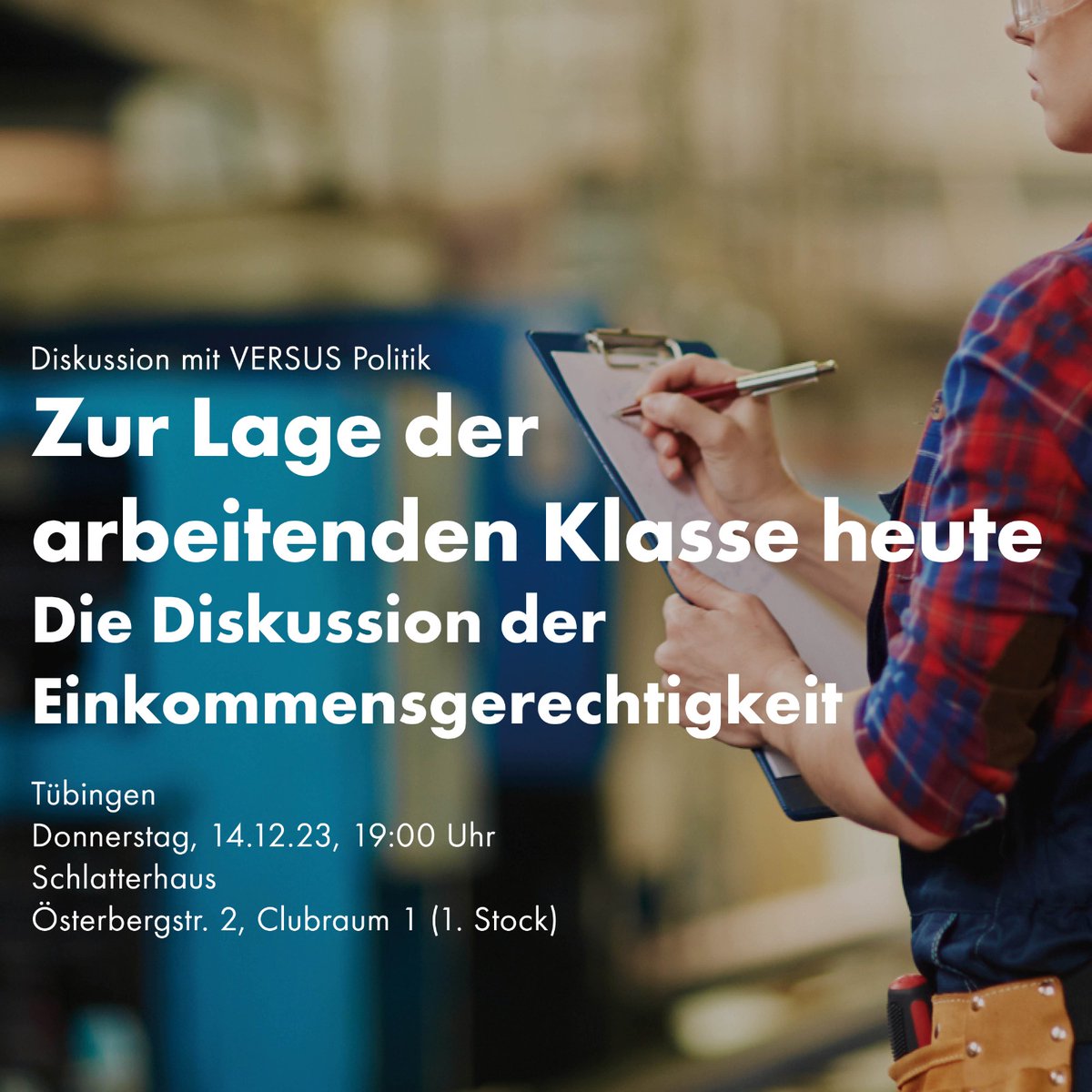 Versuspolitik's tweet photo. Da hat der Nikolaus uns ja was ins Nest gelegt: Am 14.12 diskutieren wir in Tübingen darüber, war warum wieviel verdient: Einkommensgerechtigkeit. https://t.co/0RdnJOhVl4