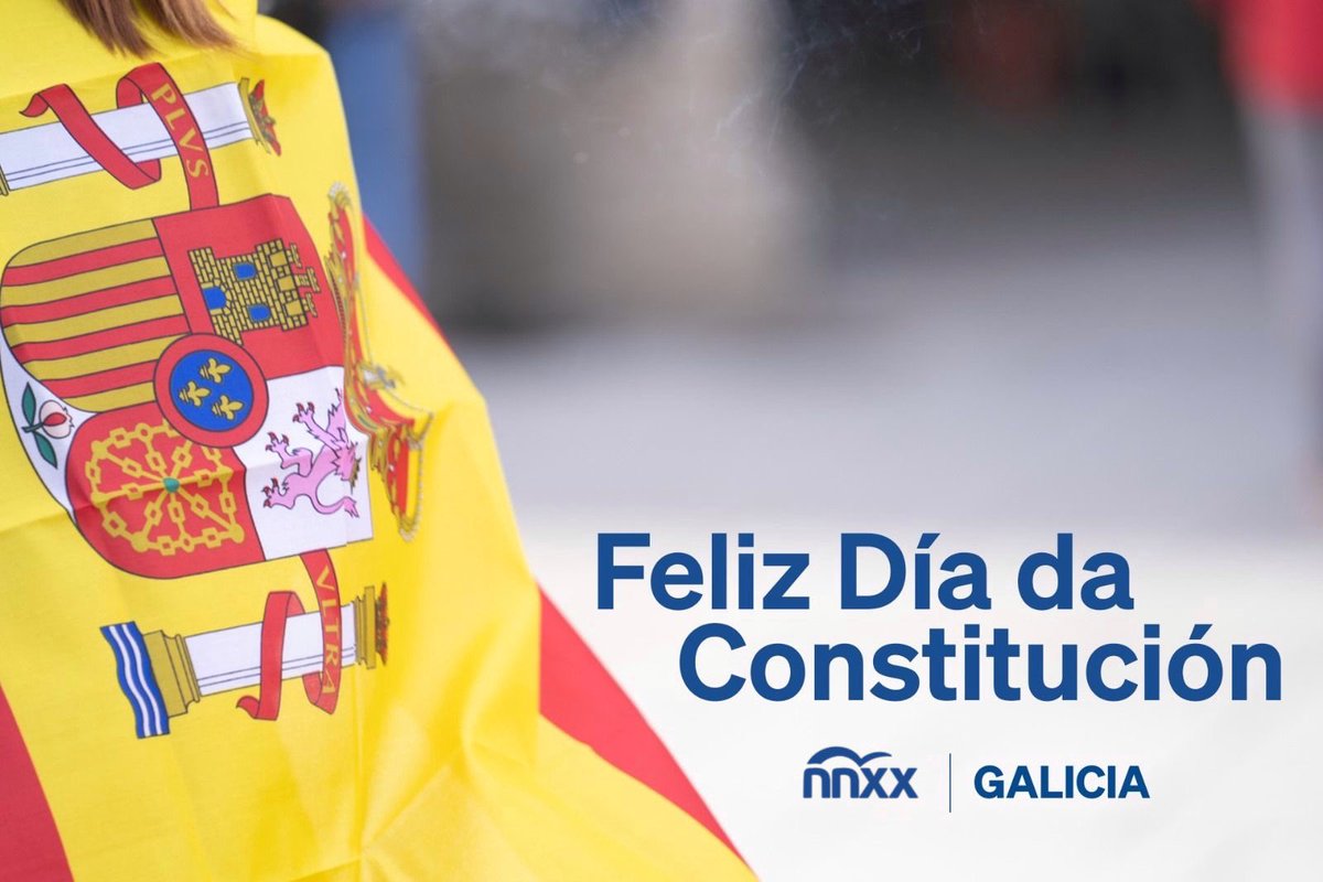 nnxxgalicia's tweet photo. 🗓️ Un 6 de decembro de hai 45 anos, os galegos, e todos os españois, votamos e demos luz a un instrumento para a convivencia democrática con dereitos, liberdades e igualdade para todos 👥👥👥

Por iso hoxe, e máis alto que nunca, dicimos: FELIZ DÍA DA CONSTITUCIÓN! ⚖️🇪🇸💙 https://t.co/Hb8AU7qhVx