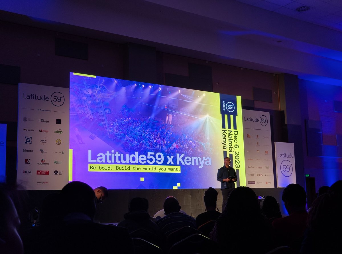 Here for #Latitude59 Kenya edition