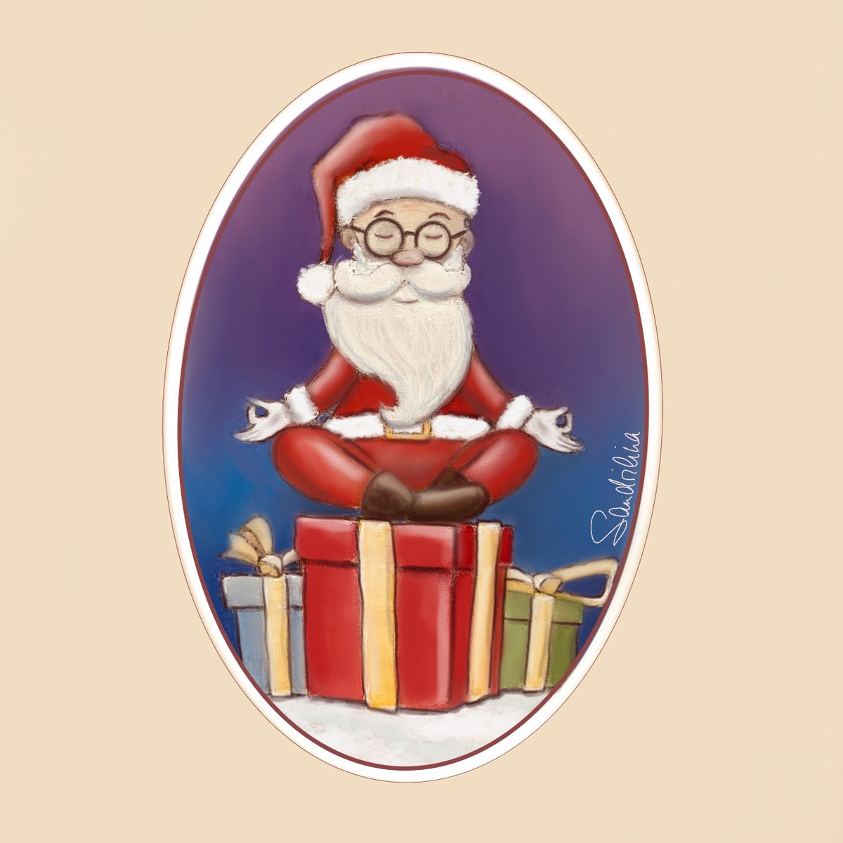 Prepare for #xmas 🎅 #santaclaus #christmas #santa #merrychristmas #christmastime  #illustration #navidad #christmasiscoming #sandrilina #love #natale #noel #christmasspirit #christmasmood #christmasmagic #christmasvibes #christmascountdown #santaclausiscomingtotown #art