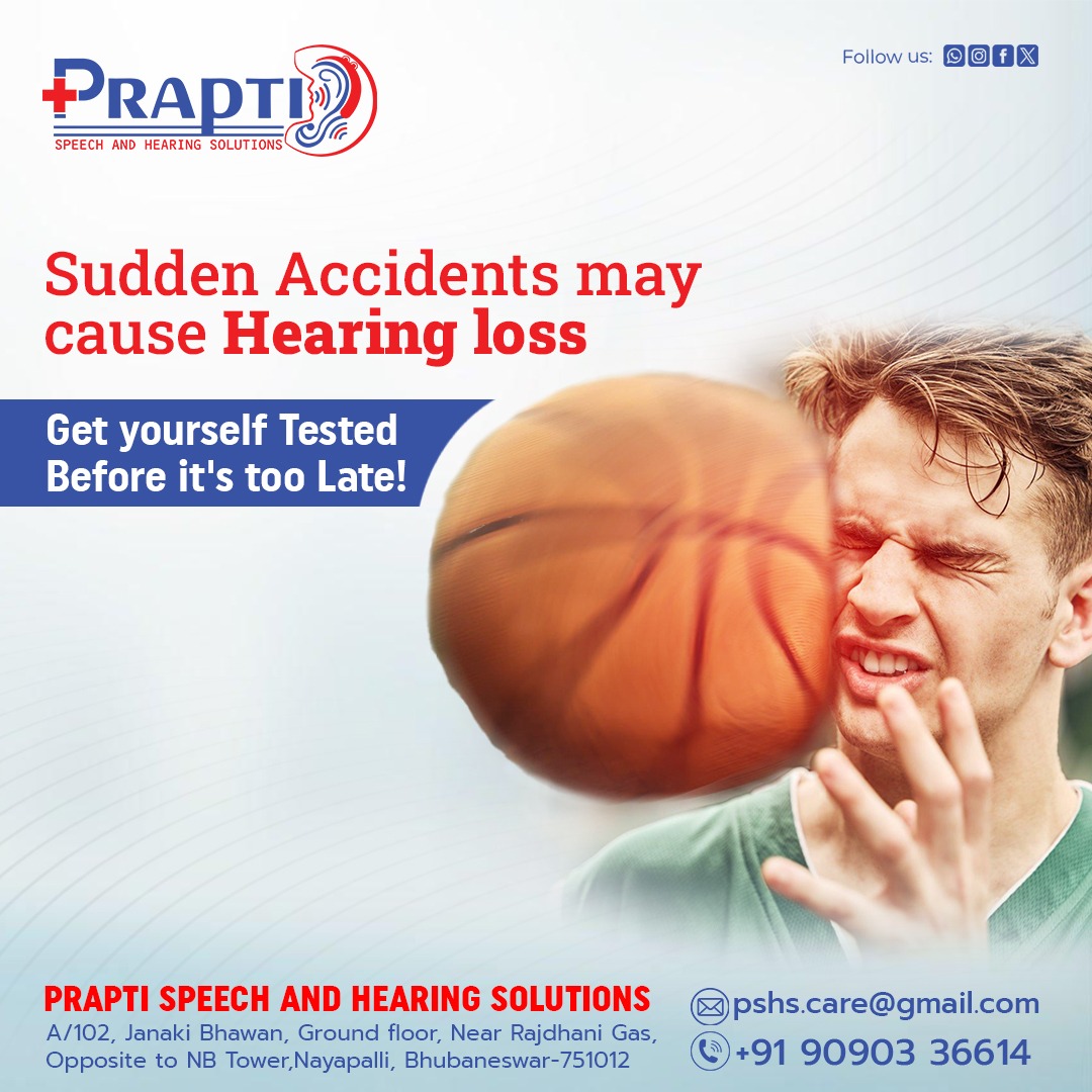 Prapti5771's tweet photo. Life throws curveballs, and sometimes those curveballs can have a profound impact on your hearing. If you've experienced hearing loss due to a sudden accident, know that you're not alone. Prapti Speech and Hearing Solutions is here to help!

#praptispeechandhearing https://t.co/0R91mJpCPy