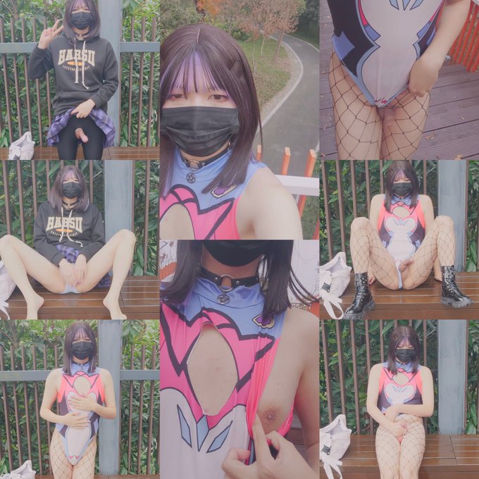 「完整版30rmb，私信我购买❤️」 ❤️露米最新作！❤️ 少女悄悄走进公园无人的深处，小心翼翼的张望四周，换上从包里拿出的情趣服装，接着开始对着镜头发骚，穿着骚衣服到处跑，边走边撸仙女棒。没想到表面乖巧清纯，却在四下无人的地方露出烧鸡原形 #伪娘<a href="/tag/%E4%BC%AA%E5%A8%98"class="tags">#伪娘</a><a href="/tag/crossdress"class="tags"><span>#crossdress</span></a><a href="/tag/r18"class="tags"><span>#r18</span></a><a href="/tag/%E7%94%B7%E3%81%AE%E5%A8%98"class="tags"><span>#男の娘</span></a><a href="/tag/%E9%9C%B2%E5%87%BA"class="tags"><span>#露出</span></a><a href="/tag/%E8%87%AA%E6%85%B0"class="tags"><span>#自慰</span></a><a href="/tag/%E5%A5%B3%E8%A3%85%E5%AD%90"class="tags"><span>#女装子</span></a>