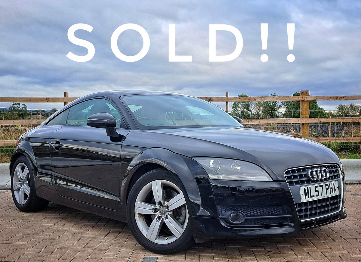 This cracking little Audi TT was sold yesterday to a gentleman across the border in Wales. Brilliant little cars and would defo recommend one 👌