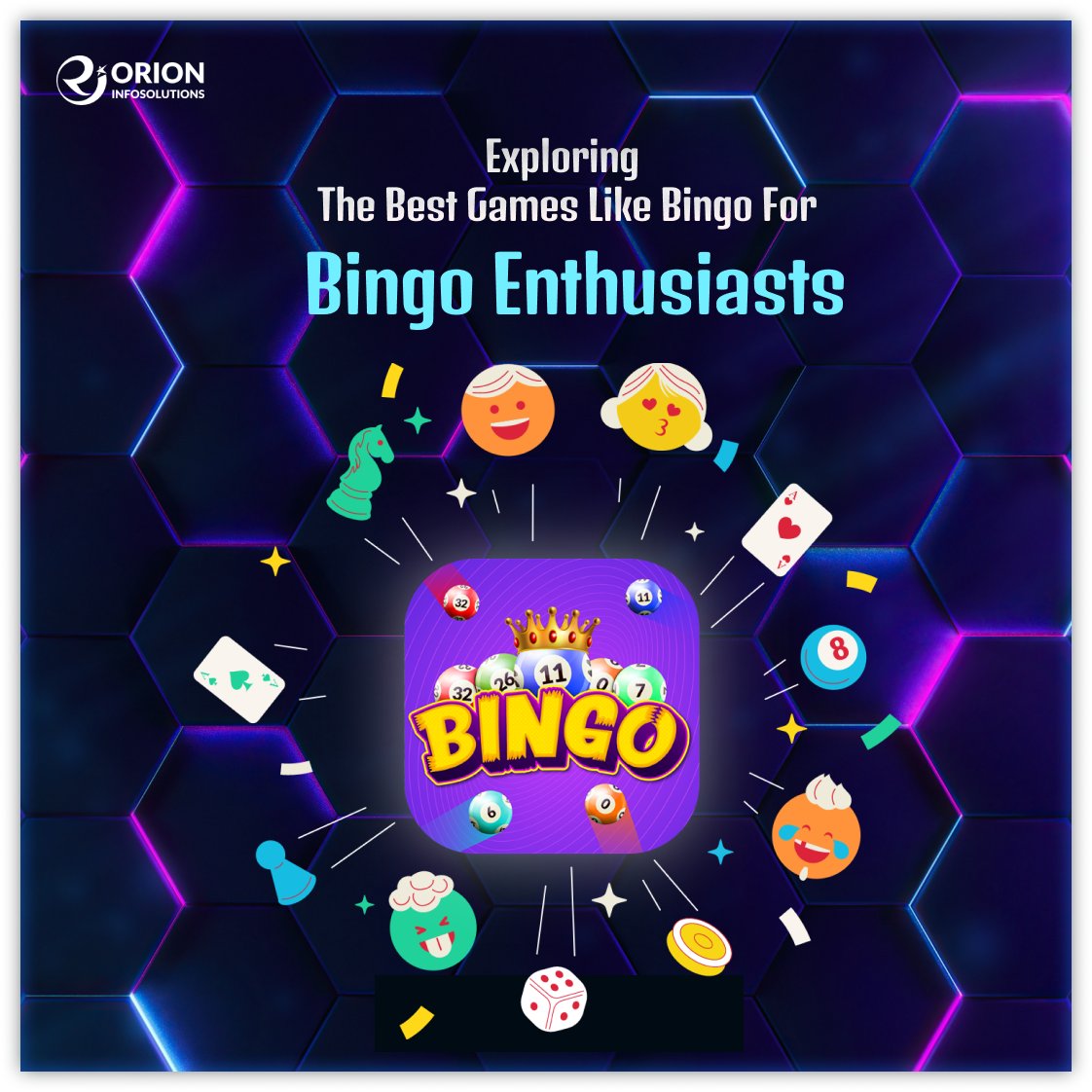 𝐄𝐱𝐩𝐥𝐨𝐫𝐢𝐧𝐠 𝐭𝐡𝐞 𝐁𝐞𝐬𝐭 𝐆𝐚𝐦𝐞𝐬 𝐋𝐢𝐤𝐞 𝐁𝐢𝐧𝐠𝐨 𝐟𝐨𝐫 𝐁𝐢𝐧𝐠𝐨 𝐄𝐧𝐭𝐡𝐮𝐬𝐢𝐚𝐬𝐭𝐬

𝐂𝐥𝐢𝐜𝐤 𝐇𝐞𝐫𝐞: orioninfosolutions.com/blog/games-lik…

#bingolover #bingoball #bingonight #bingoaddict #bingotime #bingofun #bingobonanza #bingowinner #wordgames #numbergames