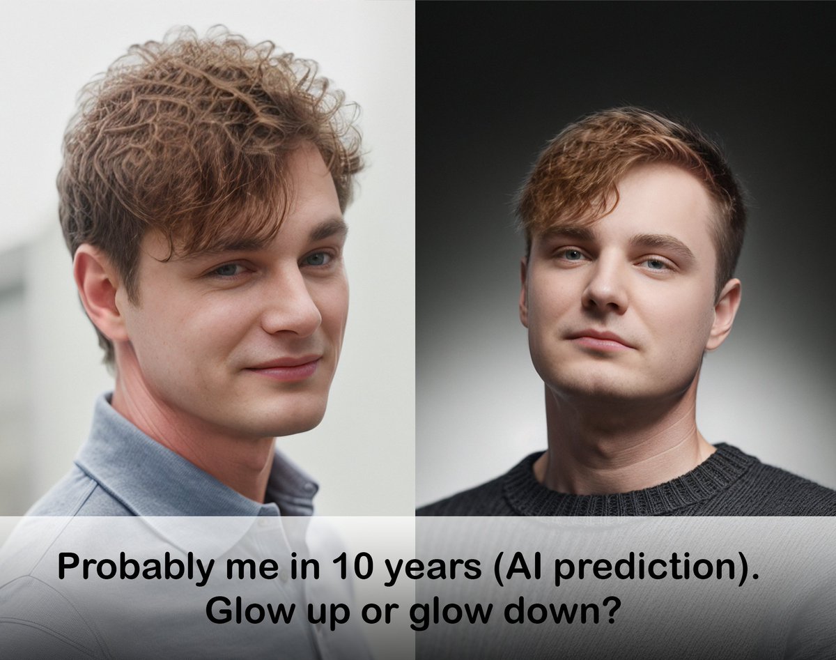 witnesstodark's tweet photo. Tested #HeadshotPro: $39, 40 shots, 2 decent pics (older me?). Interesting but not perfect. 🤔 For creative spirits, try #MidJourney or #DALLE3 for more control and possibly better results. Worth exploring if you've got the time and curiosity! https://t.co/l6HGlC1IgU