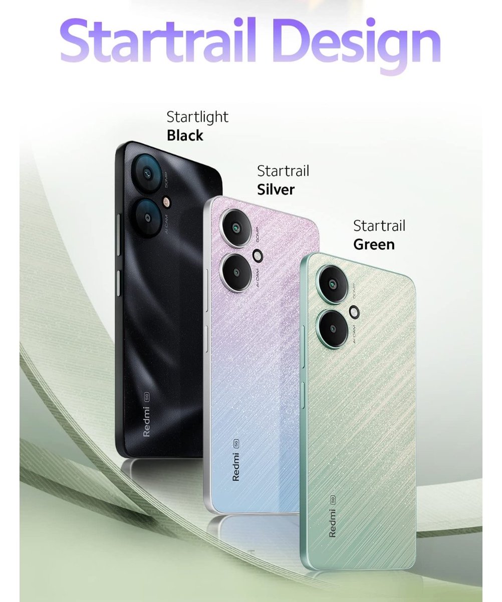 ShadowRiser77's tweet photo. @RedmiIndia #Question2:
Ans} A. Startrail Silver &amp; Starlight Black

#ItsTimeTo5G #Redmi13C 
@RedmiIndia 

Tagging My Friends :--
@chidambar08 @im_Asif_Ansari @dayalojha__  @gsrana4580 @blessedkamal https://t.co/iIVUjdFTzx