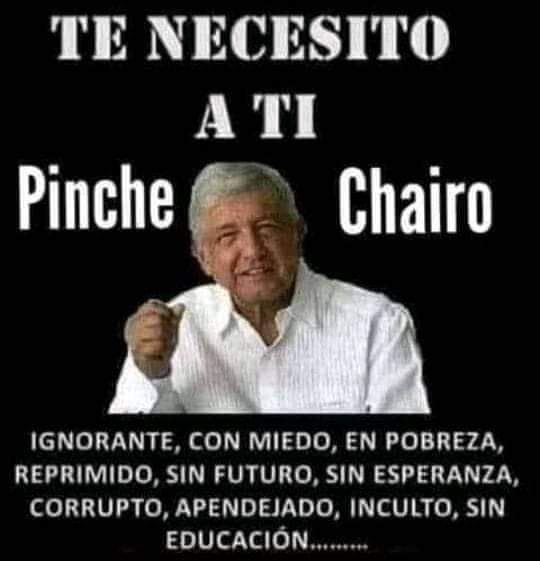 FernandoSRazo2's tweet photo. @rivapa @lopezobrador_ Esto lo explica todo . . . https://t.co/3jv4sBqRvt