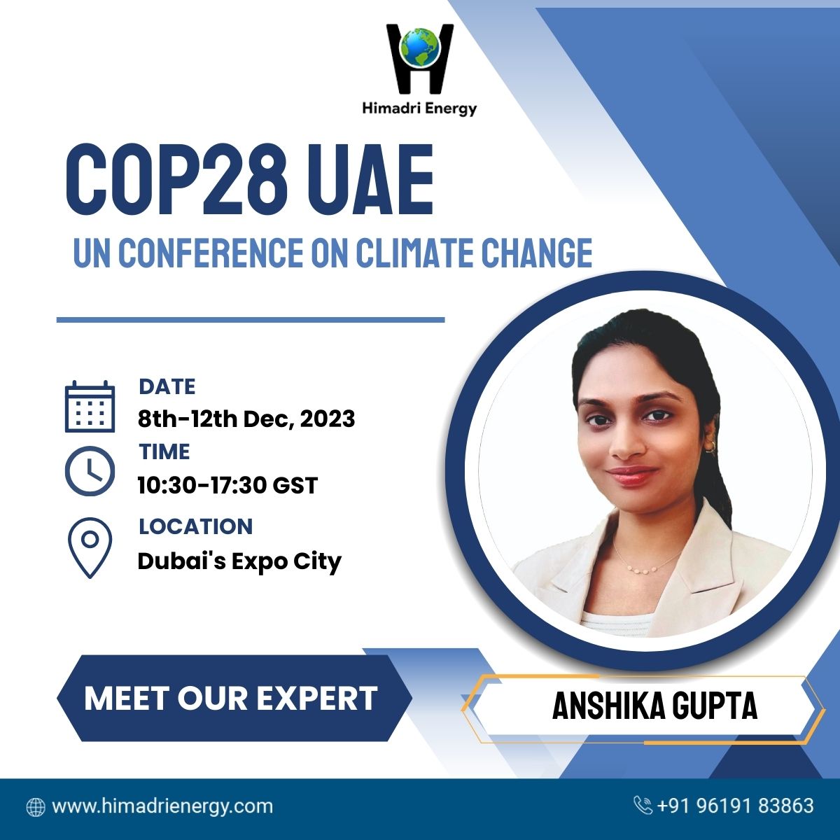 Gearing up for a meaningful presence at #COP28, the UN Climate Change Conference! Stay tuned for insights, updates, & collaborative efforts for a greener planet!

#ClimateAction #CarbonFinance #ITMOs #SustainabilityGoals #SustainabilityJourney #GlobalImpact #UNClimateConference