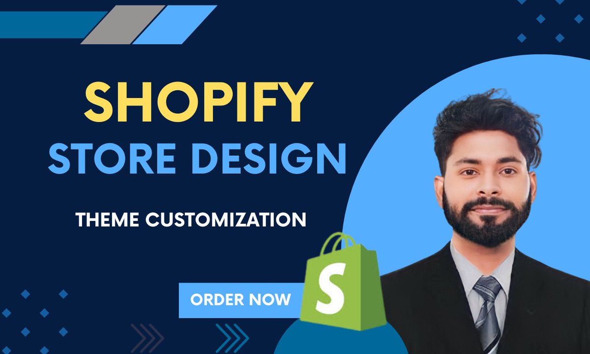 LikhonProkrity's tweet photo. I will expert shopify store design or redesign and customization

Hire Me: https://t.co/qPoFSWBTFr

#ShopifyThemeCustomization #ShopifyProductUpload #ShopifyAppInstallation #LakeShow #Lakers #ShopifyStoreRedesign #ShopifyStoreDesign  #ShopifyStore https://t.co/i3iLzlvAtT