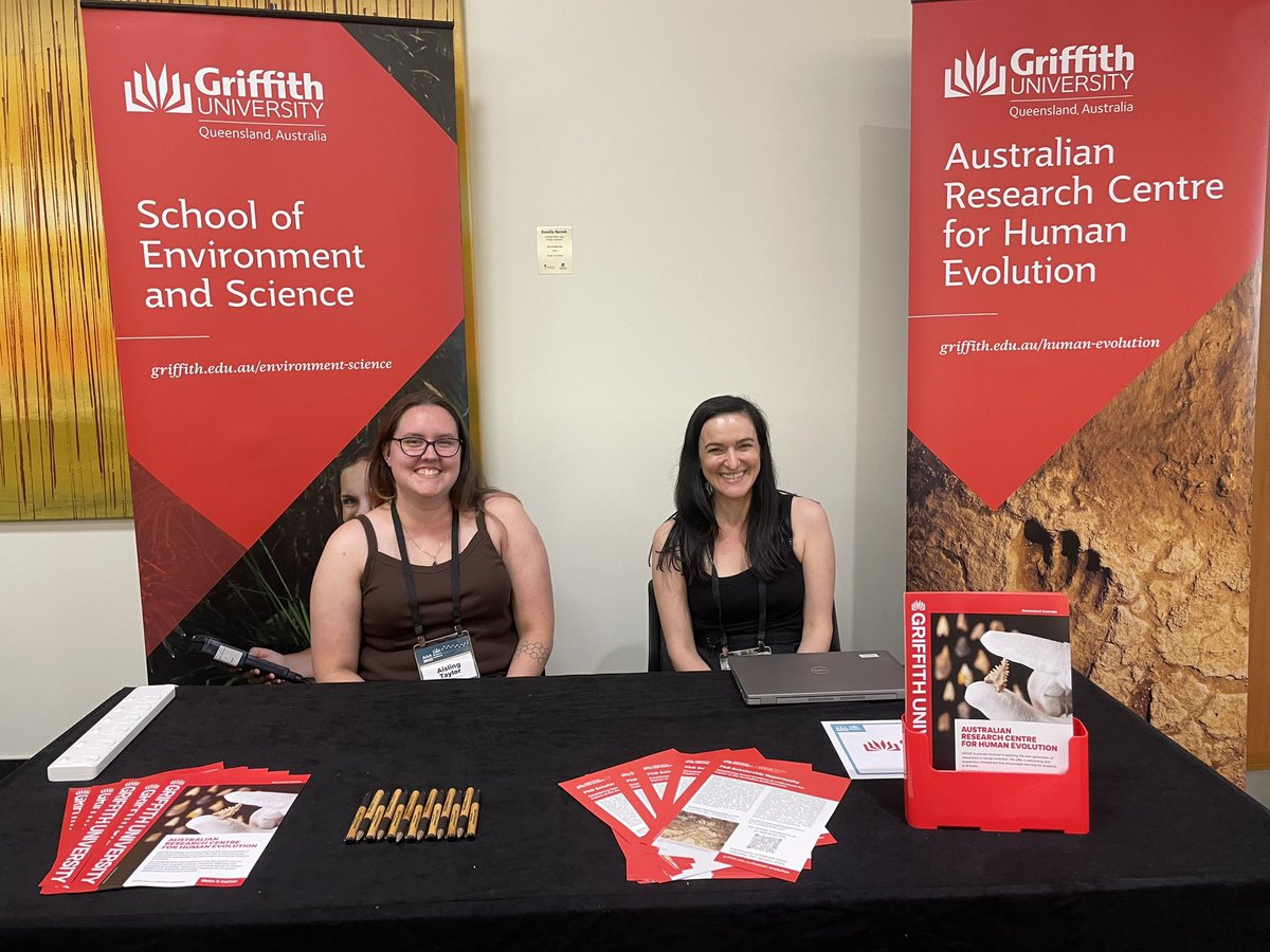 MDPetraglia's tweet photo. Great to be at the Australian Archaeological Association conference on the Gold Coast, #Brisbane. @ARCHE_Griffith @Griffith_SciEnv @griffith https://t.co/0BwwLCNc2d