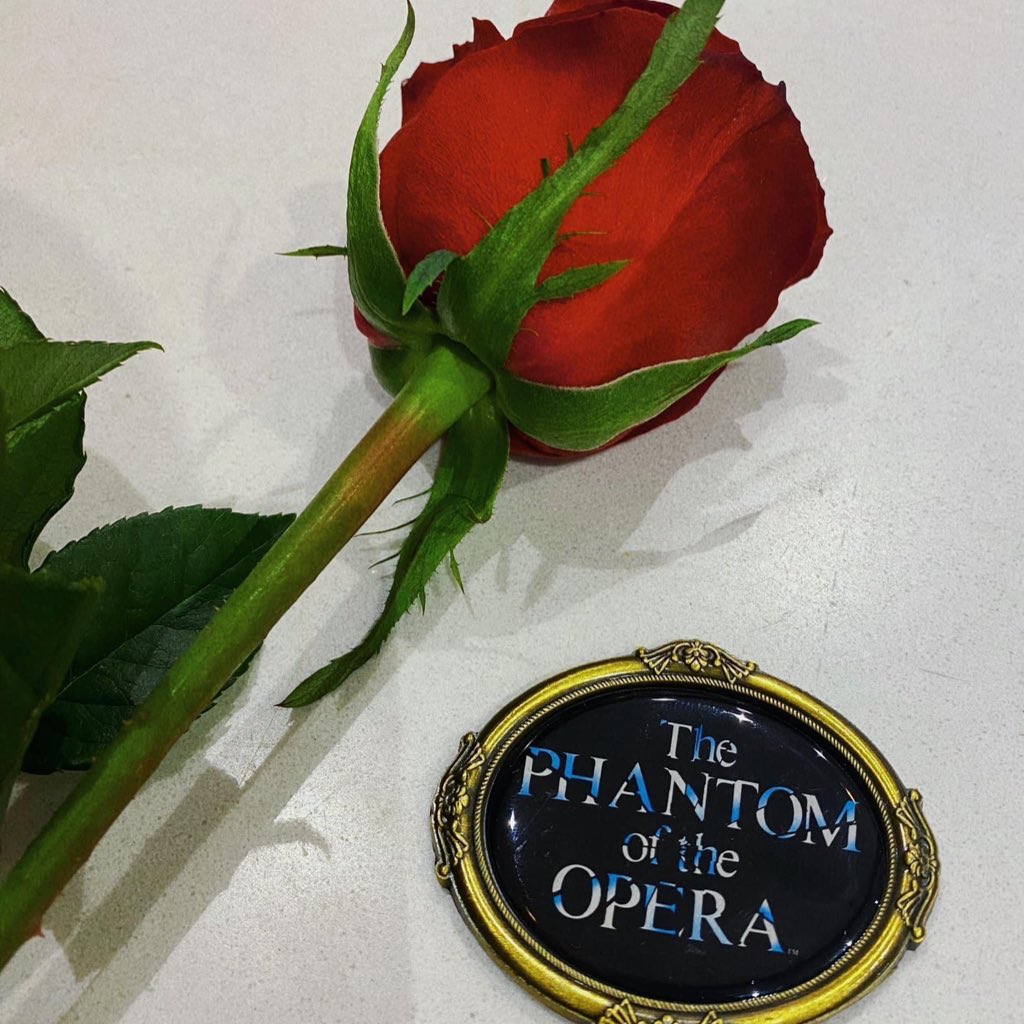 jarivas09's tweet photo. This brought back memories of my early years in theatre. I'm glad to have watched The Phantom of the Opera in Riyadh not only once, but TWICE! #PHANtastic #phantomriyadh #theathre ๐น๐ญโค๏ธ https://t.co/U1OPsbLvz7