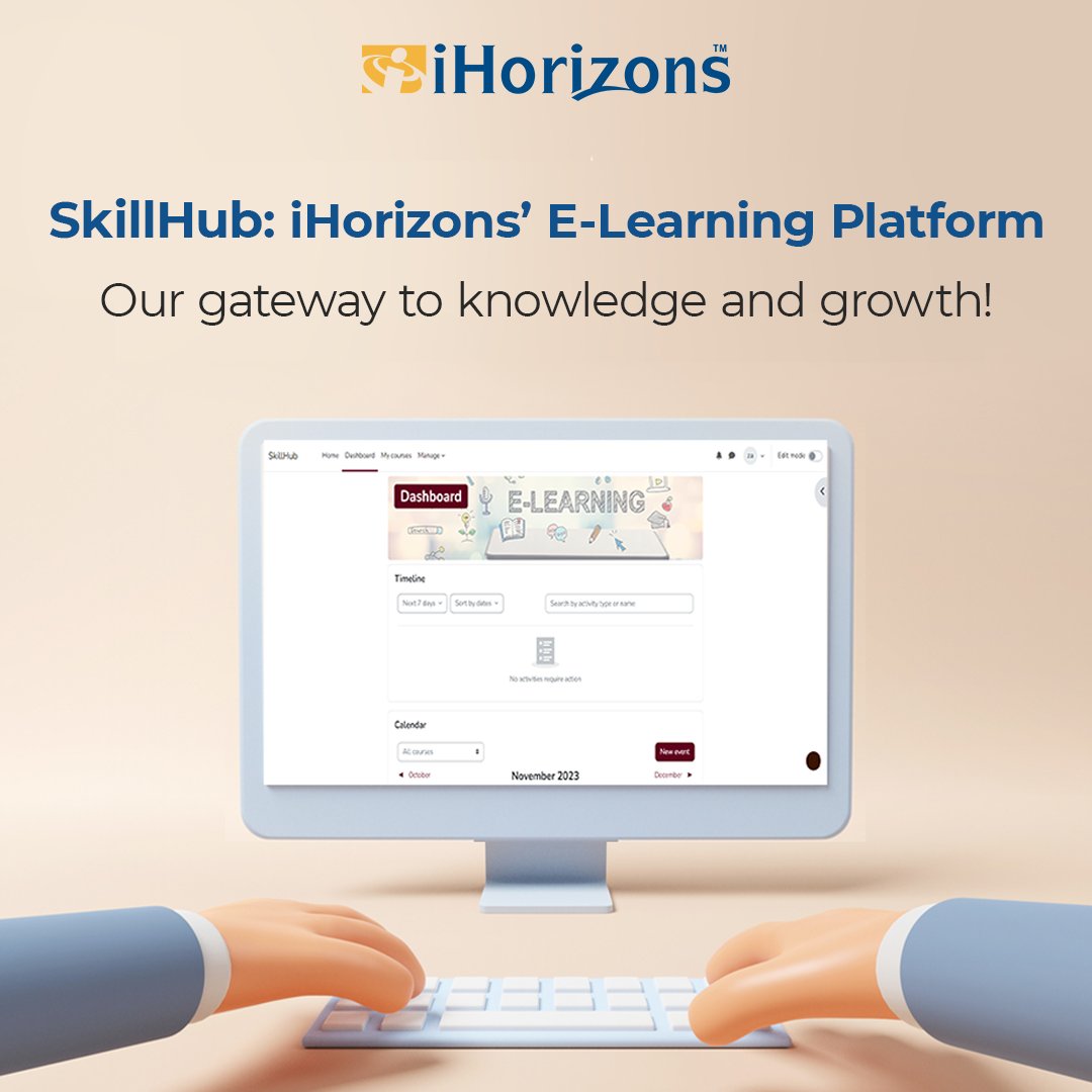 iHorizons_com's tweet image. We are thrilled to introduce SkillHub. An e-learning platform to empower our employees, offering an engaging learning experience & providing access to specialized courses created by our in-house experts.
#SkillHub #elearning #elearningplatform #empowerwithknowledge #iHorizons