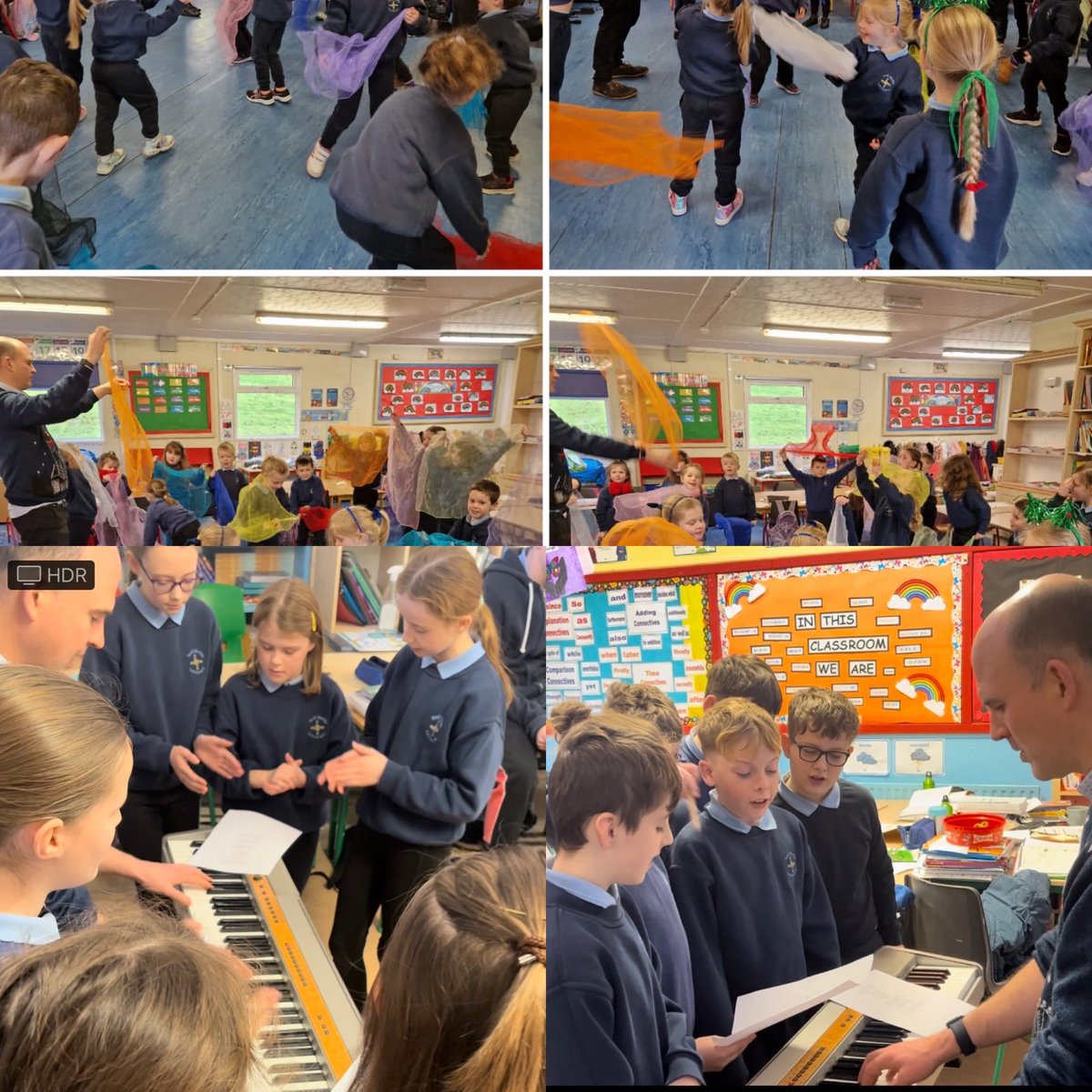 scoilbhrideNS's tweet photo. Thank you  @musgencavmon for  a great fun-filled session of music &amp; creativity this week!🎶🎤We can’t wait for next week!! Well done everyone🌟🌟#growinginconfidence #learning #disciplinaryliteracy #fun https://t.co/rLTwGMlGp6