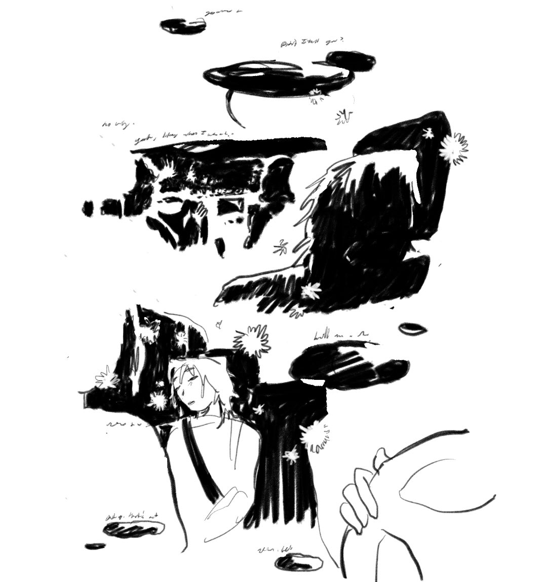 In the backseat 