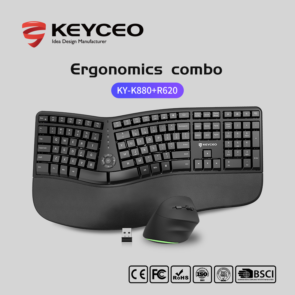 DanielKeyceo's tweet image. Ergonomic keyboard and mouse.
Right hand vertical mouse design greatly reduces wrist fatique when using the mouse for a long time.
#ErgonomicComfort #HealthyWorkstation
#EfficientWorkspace #ComfortableTyping
#ErgoTechCombo #WorkWellness