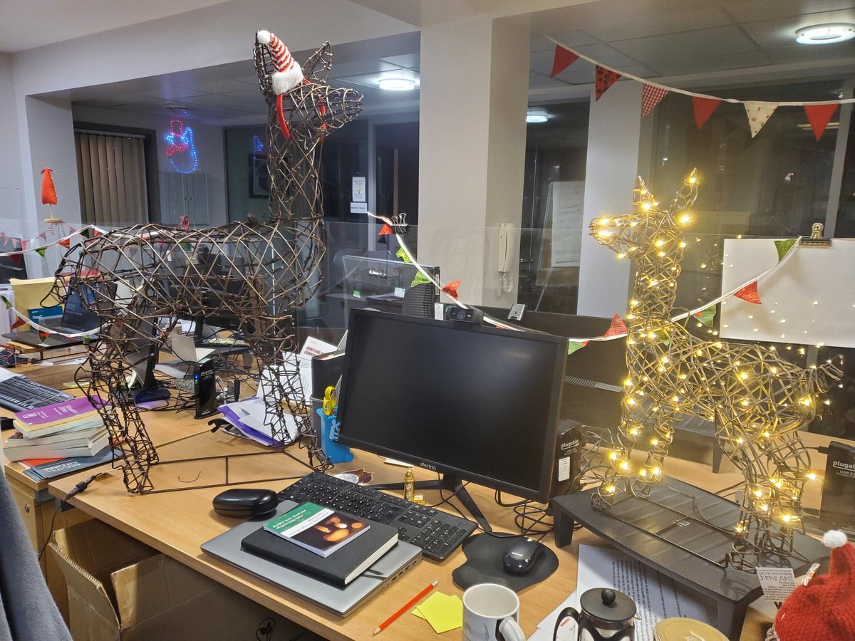 Never let it be said that my colleagues don't fully embrace the Christmas spirit. 
#Christmas
