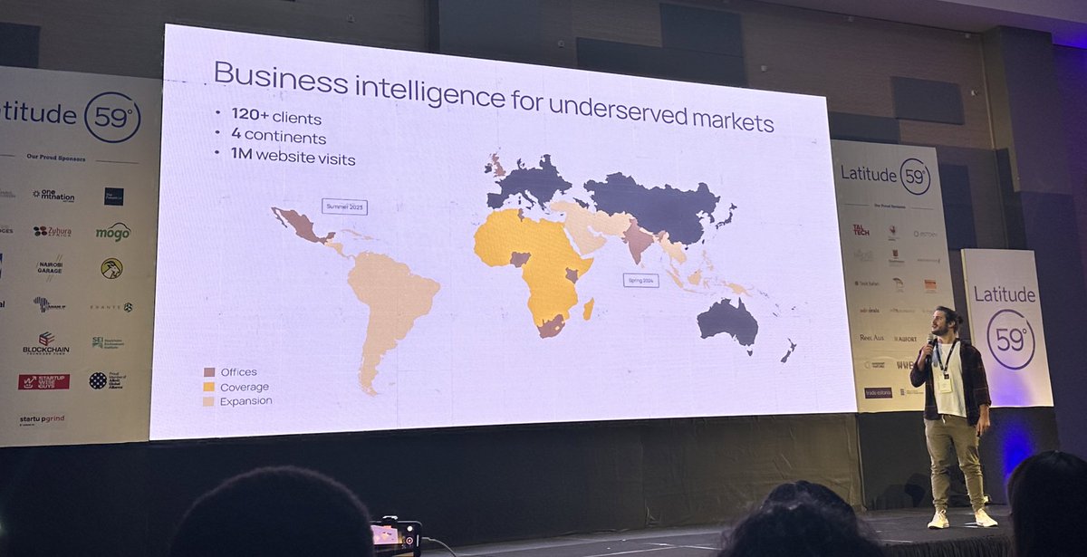 theasoko's tweet photo. Just following @Dario__Gln around the African conference circuit. Huge growth for @briterbridges ! https://t.co/9GBjizWivp