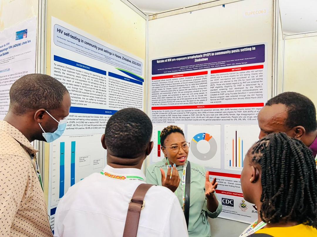 assoczach's tweet image. ZACH is excited to share our latest research on HIV PrEP and self-test kits at #ICASA2023! Join us as we discuss innovative strategies to empower individuals to take charge of their health.  
@frontlineaids @USEmbZim @CDC_HIV @UNAIDS @icasa2023 @zccinzim
#HIVPrevention #SelfTest