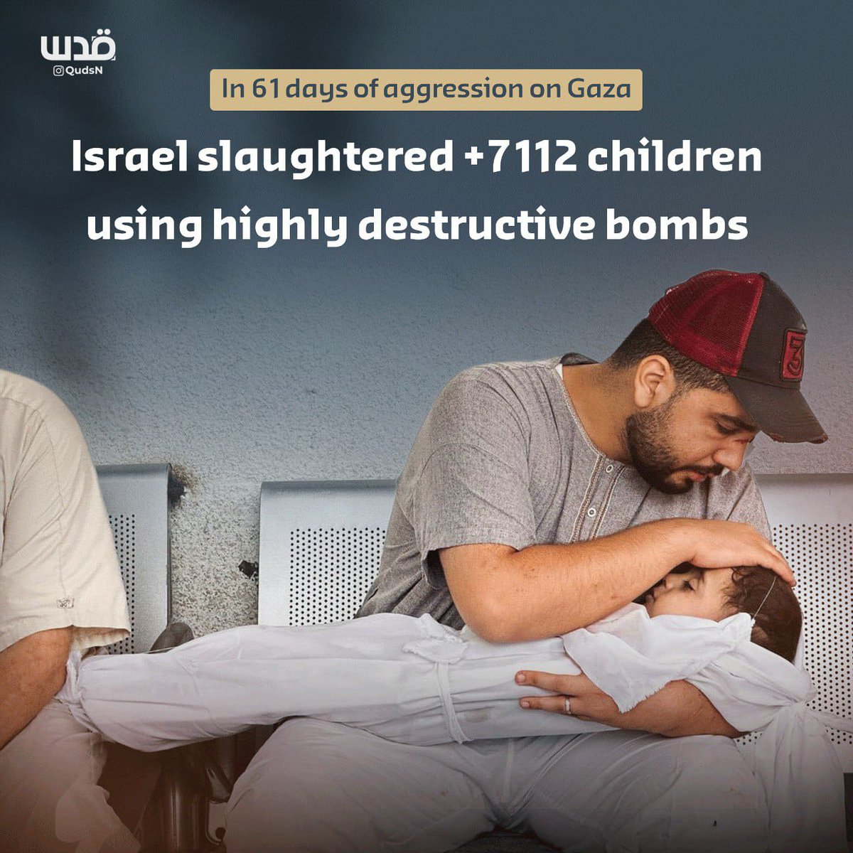 SaeedBh83906447's tweet photo. More than 7112 children were murdered by Israeli "Precision" air strikes.
It's clearly the genocide, it's not the war against Hamas!
These aren't the eyes that are blind but the hearts🥺....
#Resistance_is_not_terrorism
#FreePalestine #Gaza
#AlQassam  #AbuUbaida
#IsraelTerorrist https://t.co/xavJvfvAQd