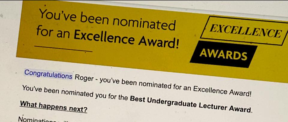 That awkward moment when one of those pesky lecturers whose department you want to close goes and gets a nomination for Best UG Lecturer. So, @aberdeenuni, what does happen next? Voluntary severance or plain old redundancy? Before or after the awards ceremony?

#SaveUoALanguages