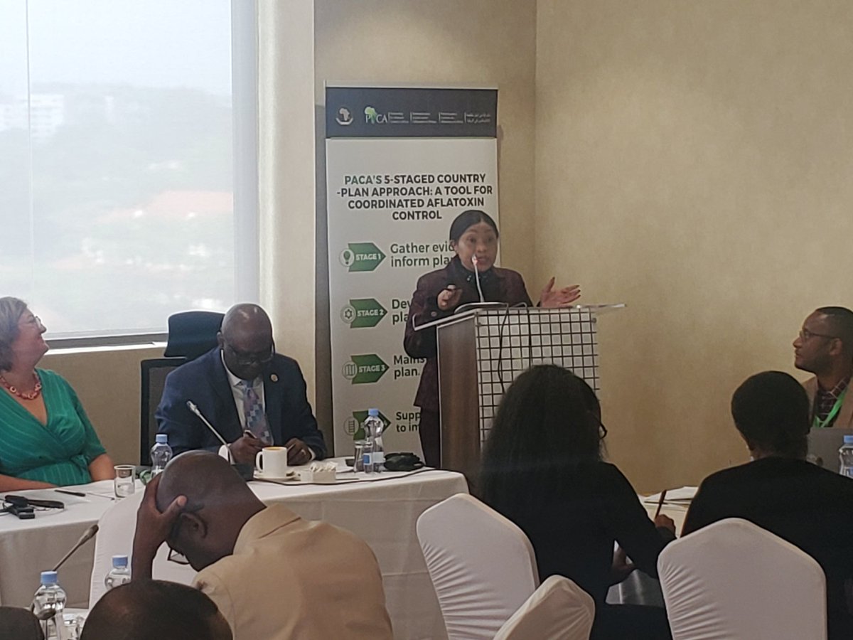 #Aflatoxins are attributed to about a third of global liver cancer cases with 40% of them occurring in Africa, making liver cancer the top cause of cancer mortality in the continent. #4thPACAPPM