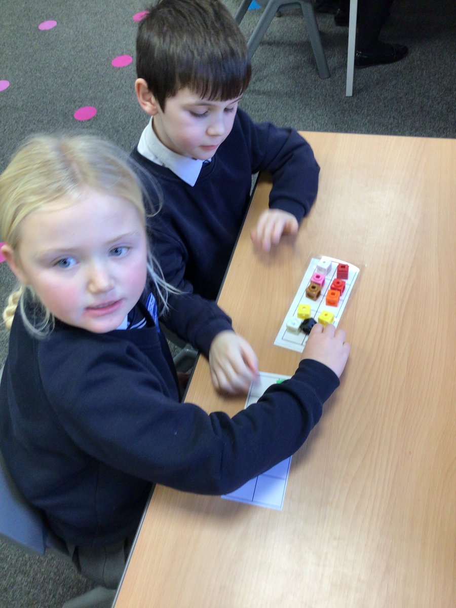KingswayPAYear2's tweet photo. Yesterday, we used tens frames to help us start bridging through ten. We could explain this really well with our partners! https://t.co/Sk5V91KMuZ
