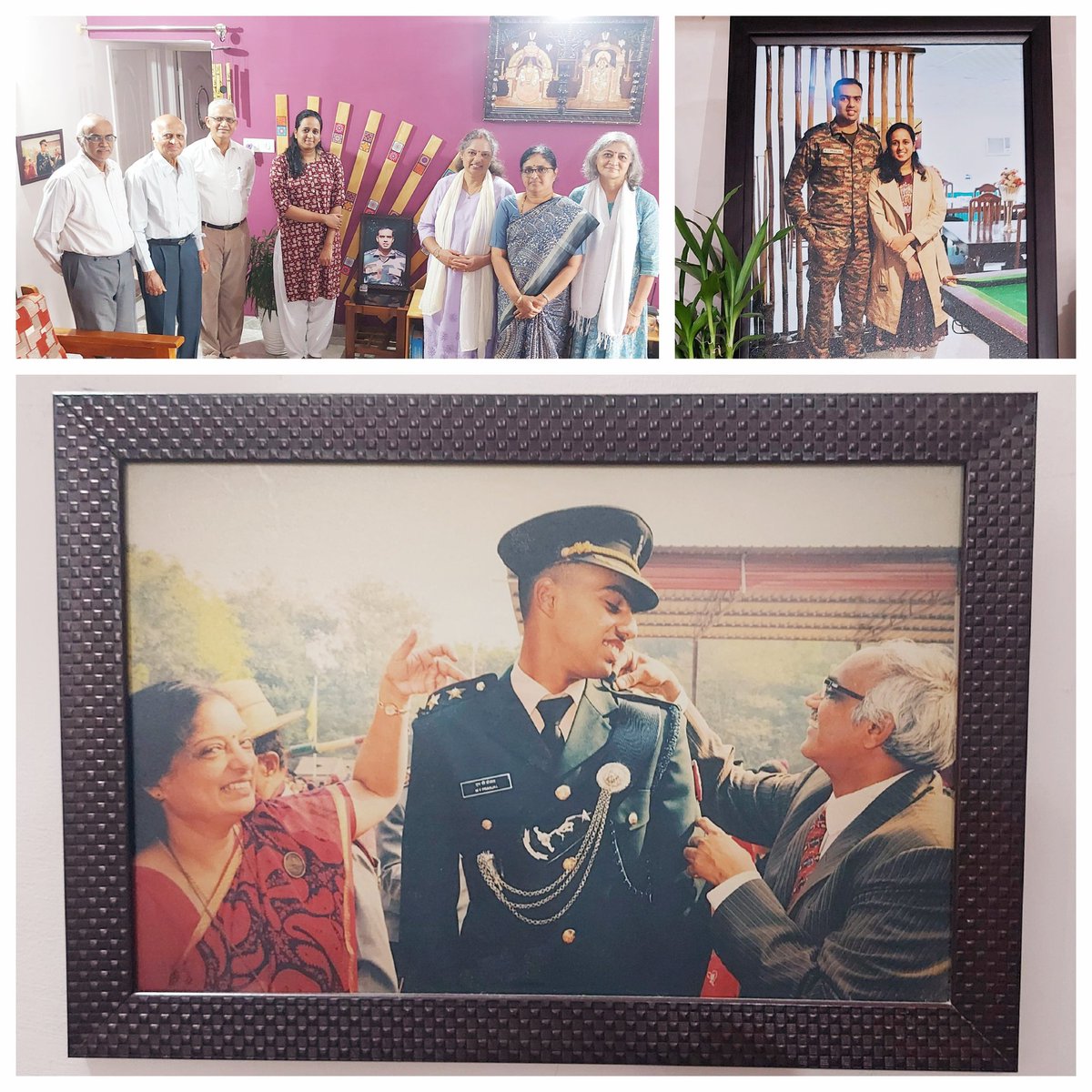 megirish2001's tweet image. #KnowOurHeroes #FreedomIsNotFree 
At Braveheart Capt MV Pranjal&apos;s home this morning, these words written by ma Anuradha on the day her son earned Stars on his Olive Greens makes it very hard to hold on to tears...

On this special day as you start &apos;living&apos;
The ethos of…