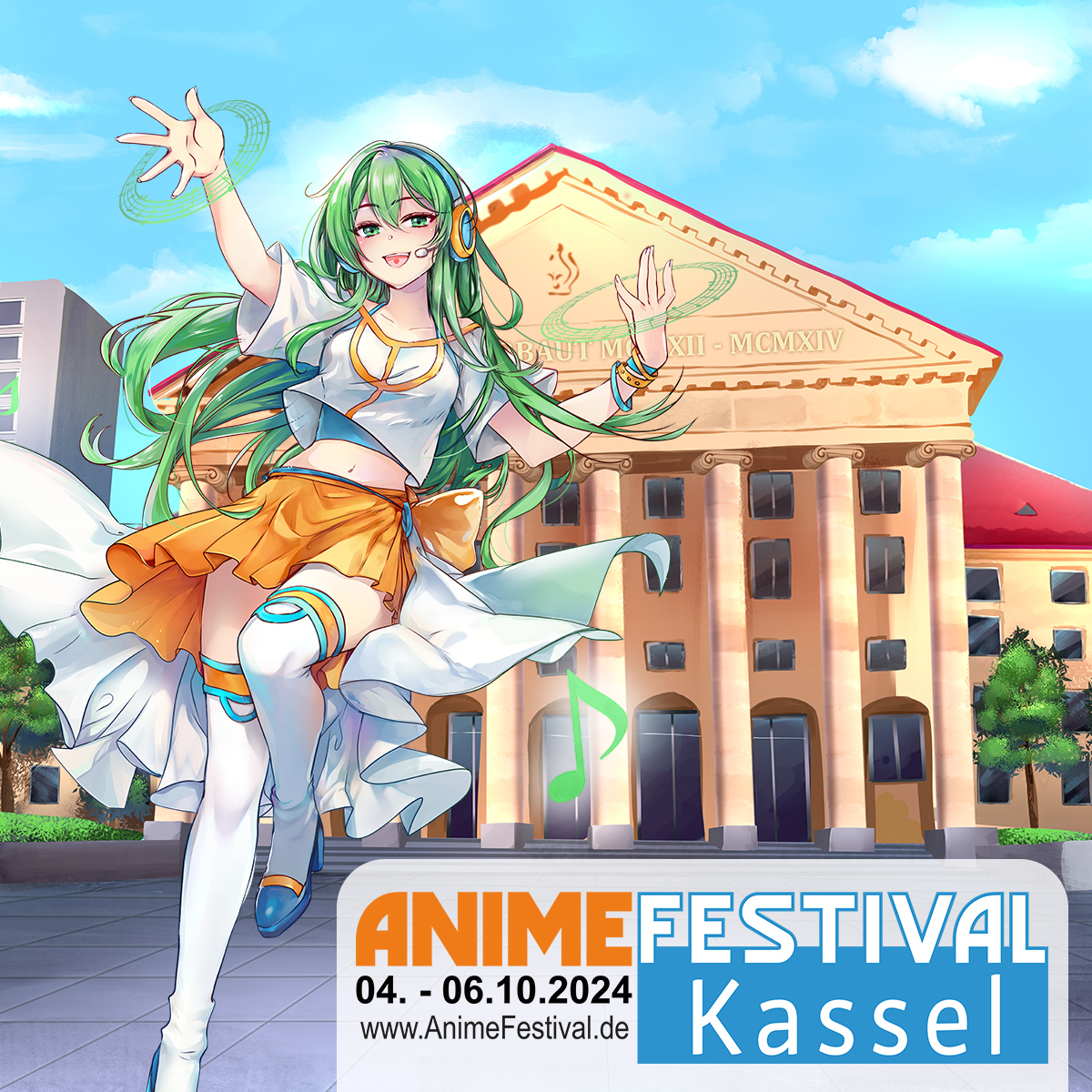 Wir kommen zurück!  🥳 Das Anime Festival Kassel 2024 findet vom 4. bis 6. Oktober wieder im wunderschönen Kongress Palais in Kassel statt. Komplette Location - Volle drei Tage!

Lasst uns die Einheit der Anime-Fans feiern ;) #AnimeKassel

Weitere Infos: ea.run/lhu7sw