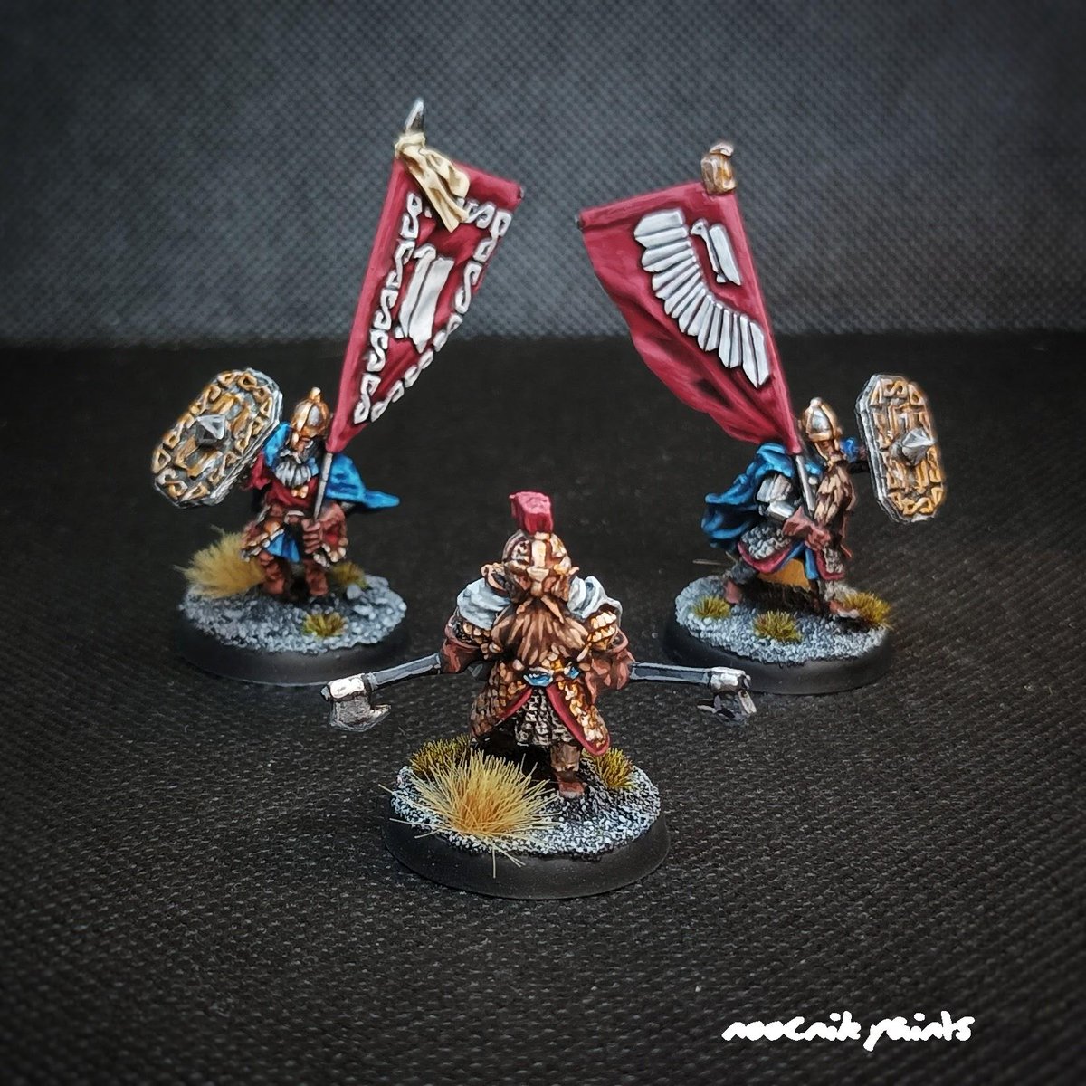 noocnikpaints's tweet photo. Hello there! ๐คฉ
I've recently added some photos of Dwarf King' Champion from Middle-earth Strategy Battle Game. ๐๏ธ๐จ
If you like, see full gallery here:
https://t.co/pkwwxwGWr9
#dwarf #dwarfking #dwarfkingchampion #mesbg #middleearth #thehobbit #lotr #lordoftherings https://t.co/SNjVa2rsBb