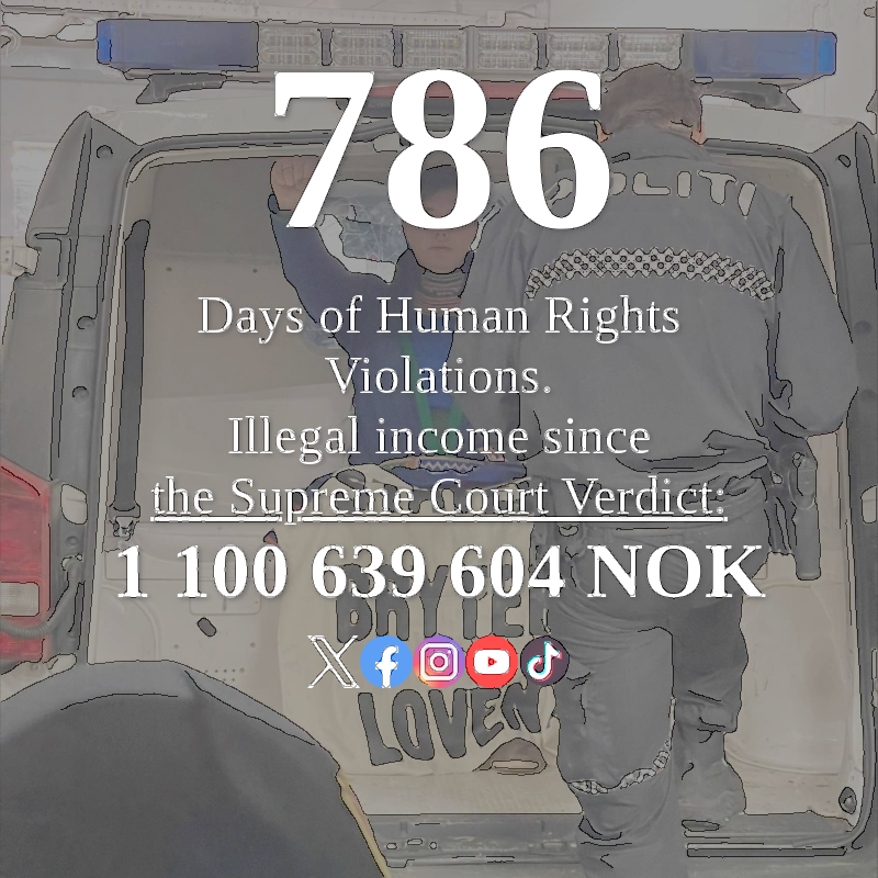 FosenTicker's tweet photo. 786 days and counting!
Indigenous rights are human rights! The Sámi need our support. #StandWithSami #Fosen #JusticeOverMoney
https://t.co/Js6dP3f5TM
https://t.co/HMndLXqoO0 https://t.co/nYkFLbdaUQ