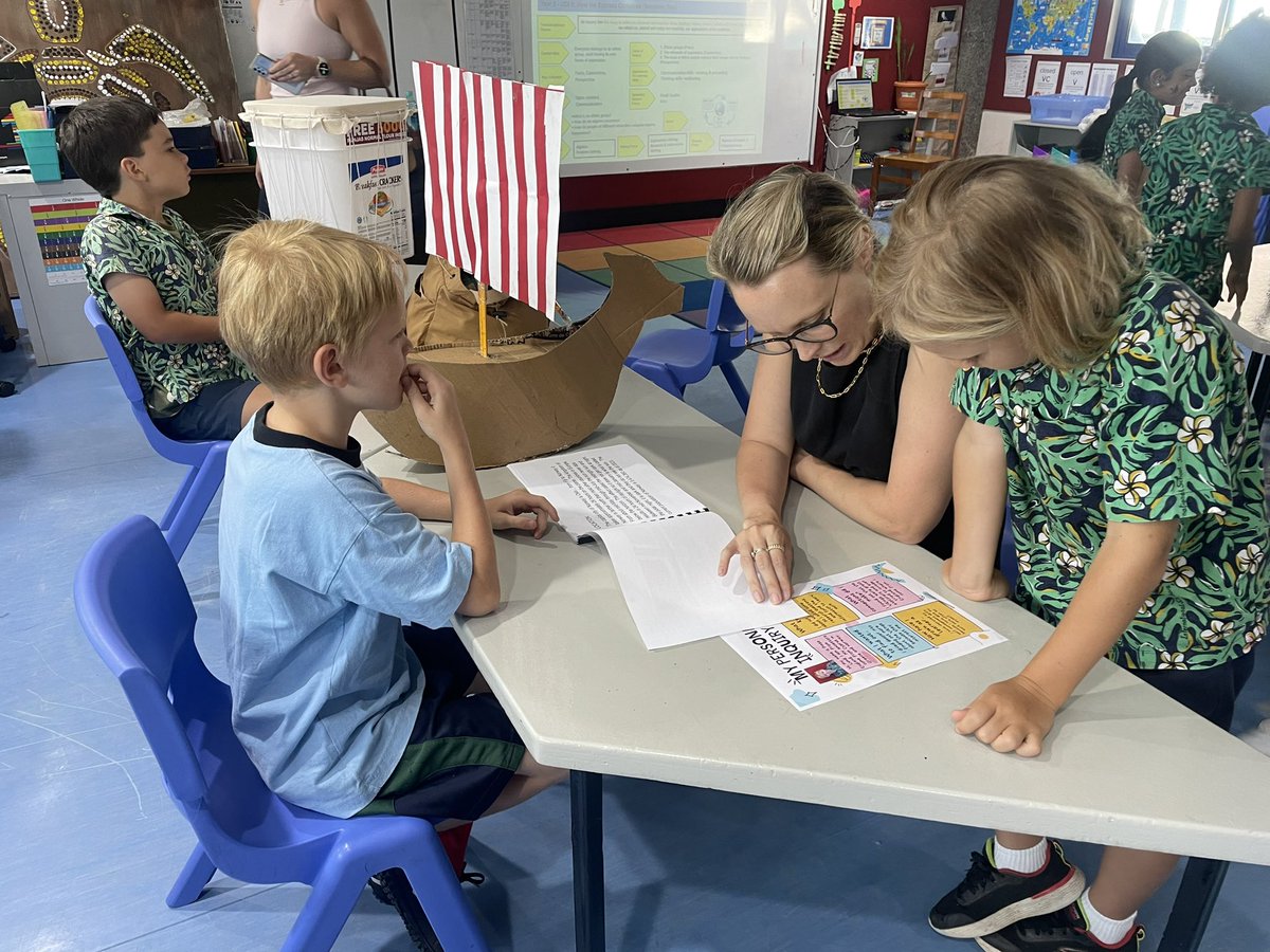 DanseyRenee's tweet photo. A great day celebrating our year 2 students and their personal inquiry in their How We Express Ourselves unit. #issfj #pyp https://t.co/z9A3f34rzg