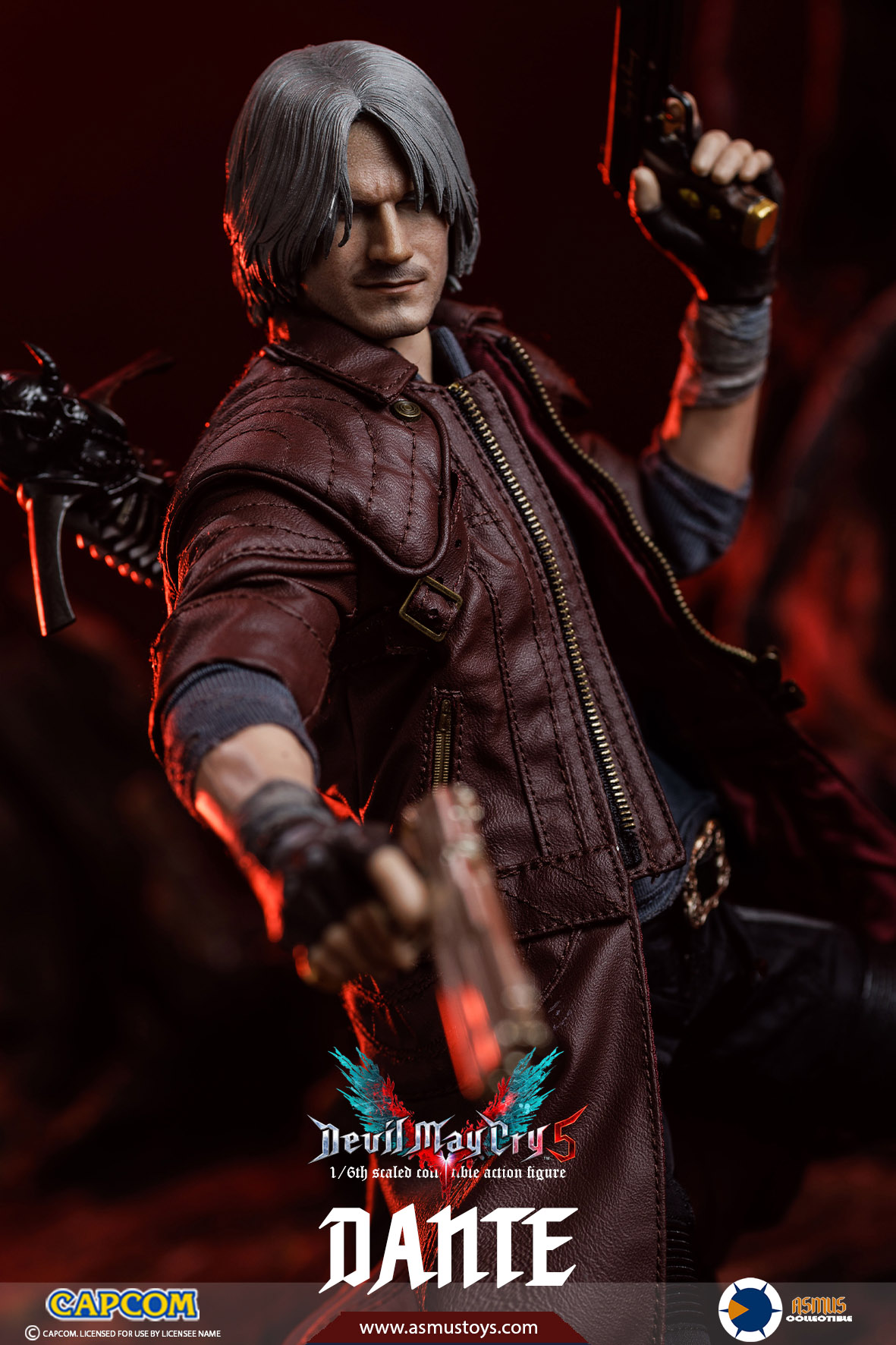 Asmus Toys DANTE Devil May Cry 5 Unboxing e Review BR / DiegoHDM 