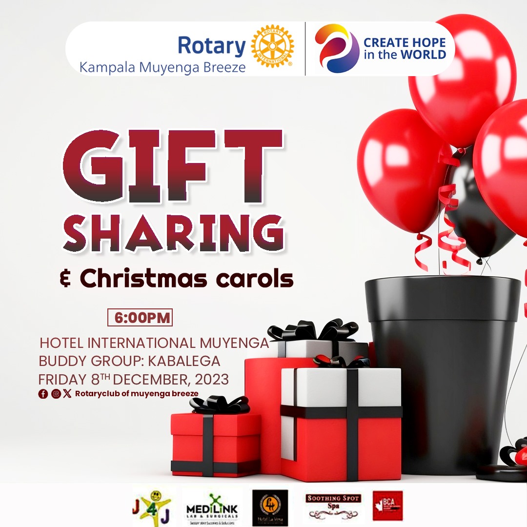MuyengaBreeze's tweet image. Gifts of time and love are surely the Basic ingredients of truly Merry Christmas.
Join us for our fellowship "Gift sharing and Christmas carols" on Friday as we enjoy together the powerful entertainment.

@MuyengaBreeze
#creatinghopeintheworld