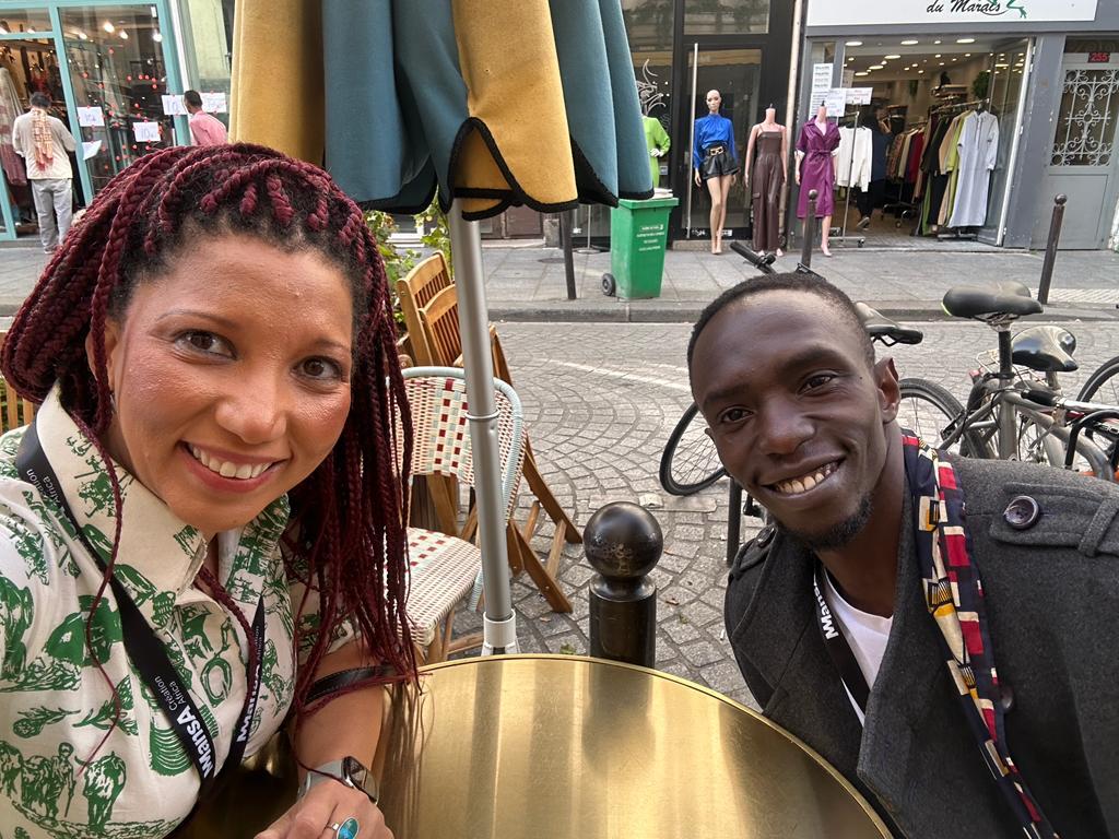 DigiLabAfrica's tweet photo. Meet Emmanuel #DLA23 XR Bootcamp alumni from Uganda🇺🇬. Here's how his trip to The Creation Africa Forum in Paris was like.
Wanna have similar experience?🌟
Apply for #DLA7 https://t.co/nDsdkYfOcE
🗓️Deadline: 7 December 2023 https://t.co/UVfKuiL22j