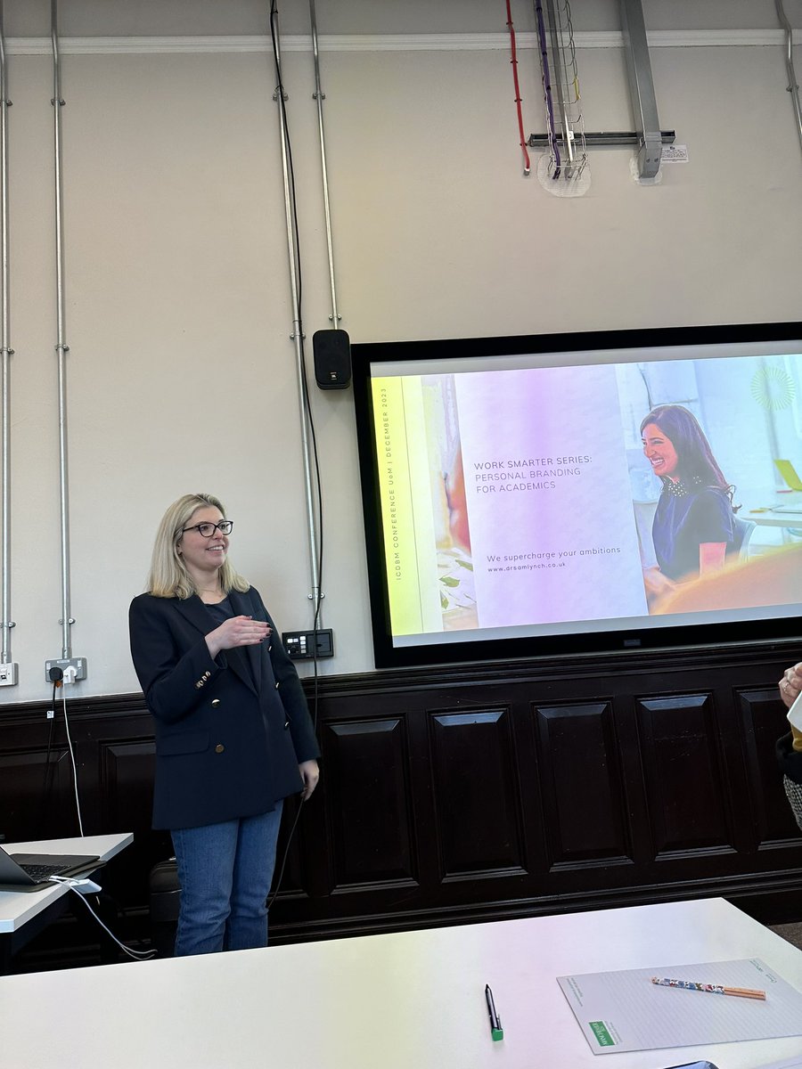 ICDBM23 (@icdbm23) on Twitter photo A fantastic workshop by our keynote speaker @drsamlynch helping us craft our academic personal brand and communicate our research profile better 🤩 A fantastic workshop by our keynote speaker @drsamlynch helping us craft our academic personal brand and communicate our research profile better 🤩