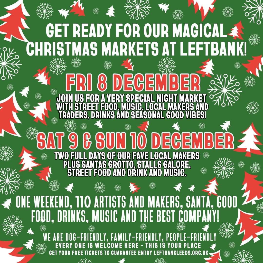 We can’t wait for our magical.m markets this weekend!!! 🎁🎄