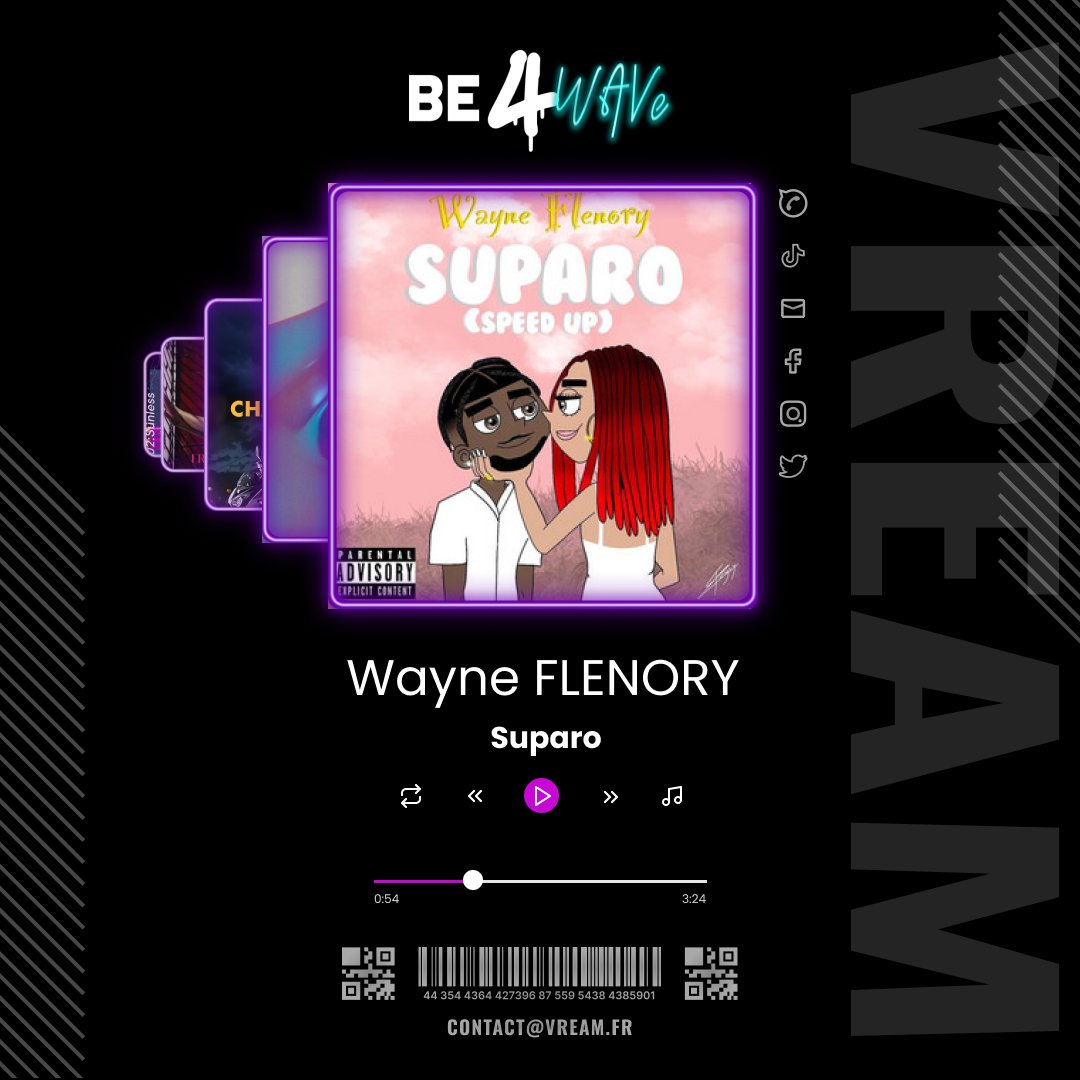 BEDEEP_'s tweet photo. Allez découvrir notre sélection d'artistes Urban Wave sur spotify!
https://t.co/itfssD62s7
#vream #be4wave #rapfr #rapfrancais #musiquelive #playlistrapfr #sortiedelasemaine #urbanpopfr #popurbaine https://t.co/TEKZ7JCQ15