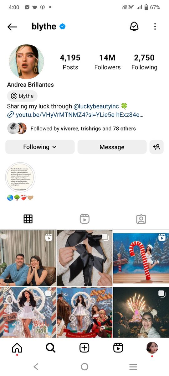 Hay naku ,nalilito na Ako ..noong wla pang issues si dj at Andrea Ang followers ni Andrea ay 13.6M Peru ngayon daming nagalit sa kanya ,mas lalong dumami Ang followers Niya hahhaha..siguro mabait na bata to .
