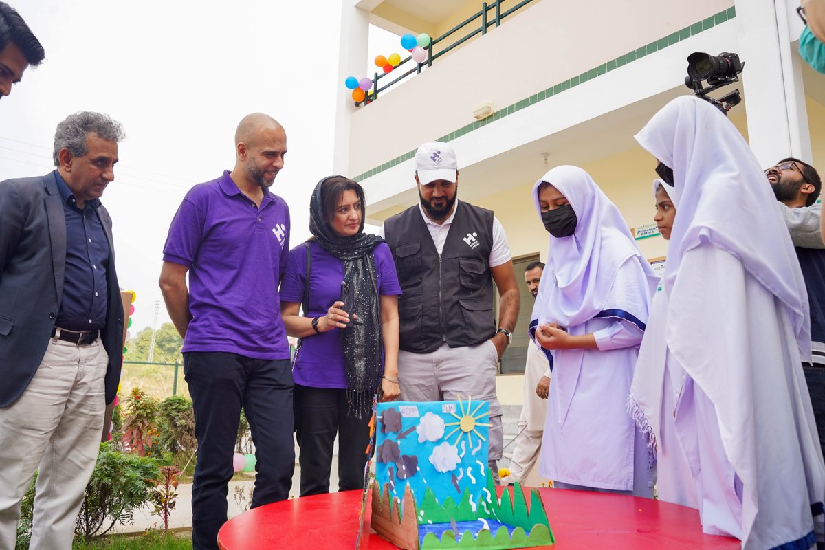 HumanAppealPK's tweet photo. Our country director, Daud Saqlain, and our kind donors inaugurated the school on November 6, 2023. The outstanding students at the school exhibited their science projects, showing off their potential, which is being polished by the incredible teachers they have at the school. https://t.co/2v2mj5QLcn