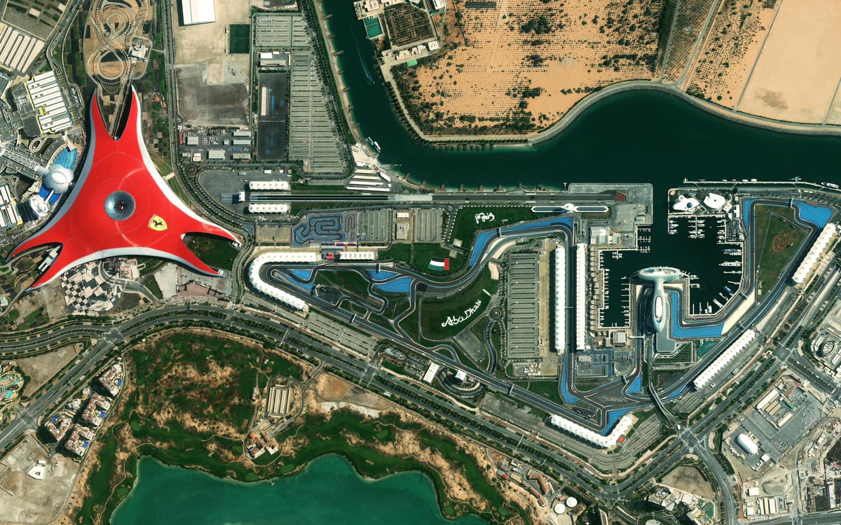 apec_index's tweet image. 🇦🇪 The 86,000 square meter amusement park: Ferrari World Abu Dhabi - Ferrari Branded Theme Park
Source: Maxar