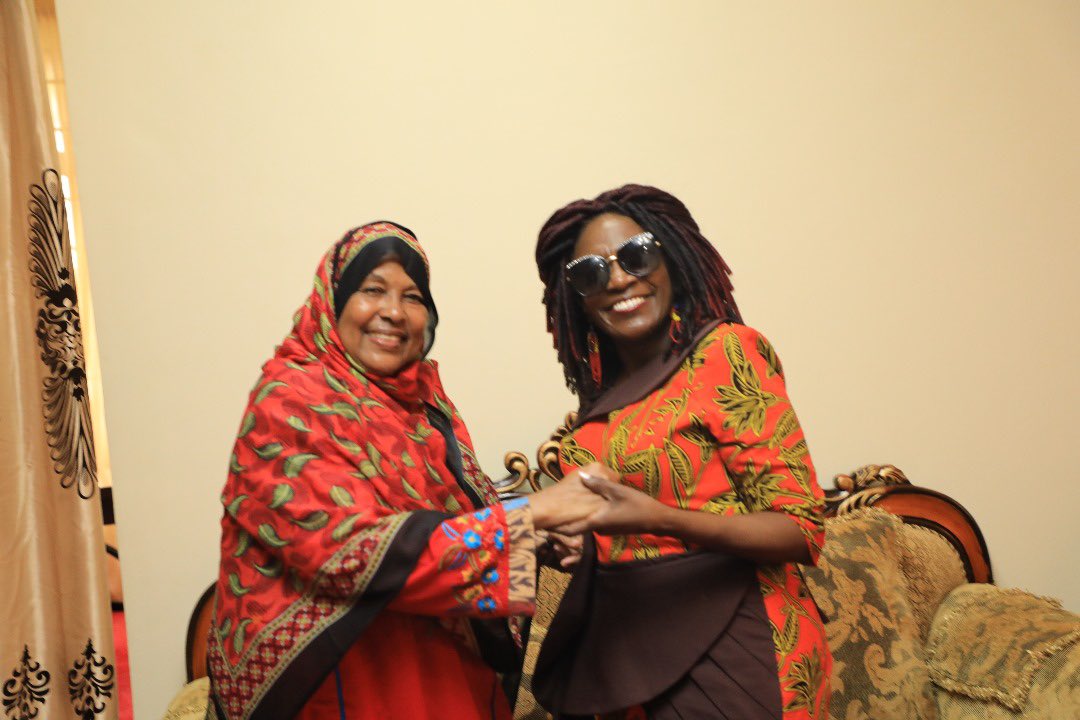DrMhojam's tweet photo. #TAWS visited the widow of the late Maalim Seif.  This is preparation of the coming 1st Widows Summit scheduled on the 20-22/6/24 in #Zanzibar #Stand4WidowsLandRights @Stand4HerLand @TAMWA_ @WLACTanzania @WiLDAFTz @tgnptz @LSFTanzania @AnnaHolmstromTZ @UG_WLRM @Mwanaishamndeme https://t.co/VVjMYyYQ9r