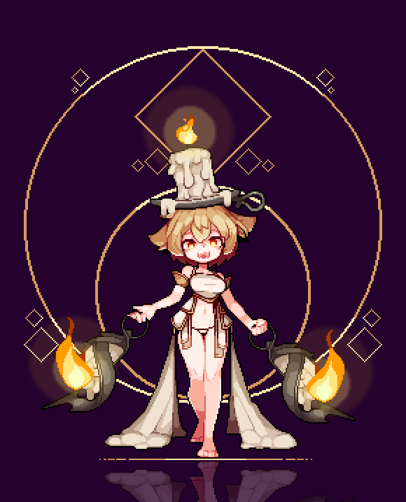 Fiat Lux. 빛이 있으라.
#pixelart #ドット絵