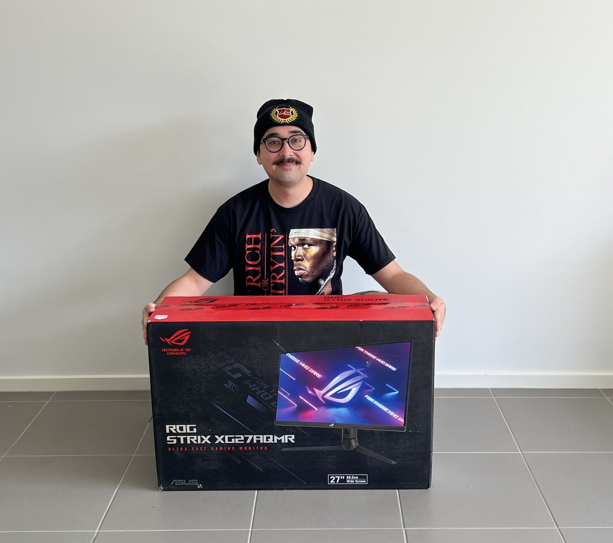 tonight’s stream is sponsored by <a href="/ASUSAU/">ASUS Australia & New Zealand</a> ! thank you to the legends at the team for sending me a brand new ASUS ROG XG27AQMR 27 inch 300Hz monitor! 

just finished setting it all up, time for some OW2 prac and to show you guys my new setup 🫡❤️

#sponsored #ad