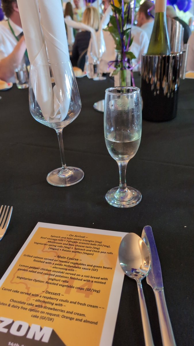 Conference dinner time 🍷🍷🍷