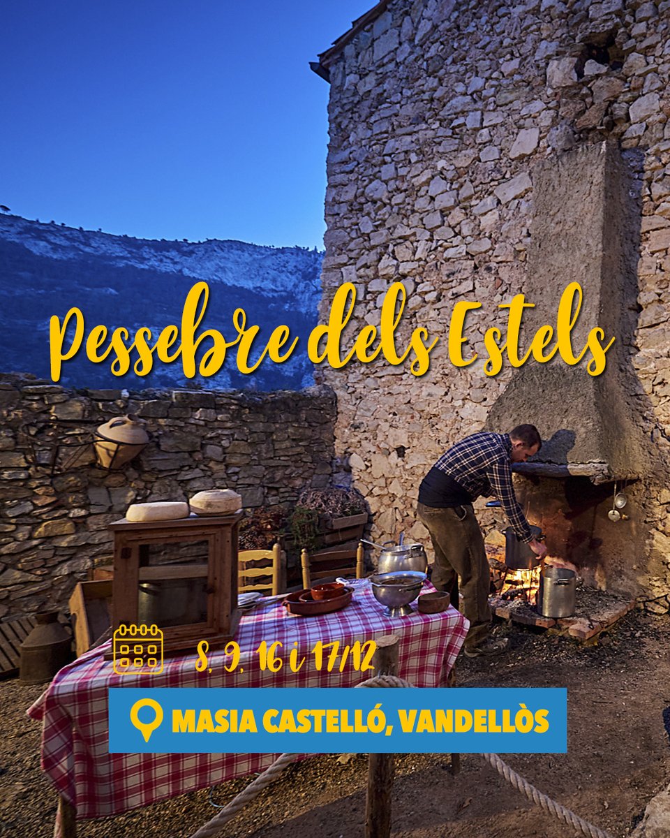 costadauradatur's tweet photo. 🌟 Us agraden els pessebres vivents? A la #CostaDaurada hi tenim molta tradició! Impregneu-vos de la màgia d’aquestes representacions úniques.

📸 @jordisantacanaf, @PessebreXarello 

@reuspromocio @Mar_i_Muntanya @masiacastello

#pessebresvivents #Nadal https://t.co/YtEqxv89h2
