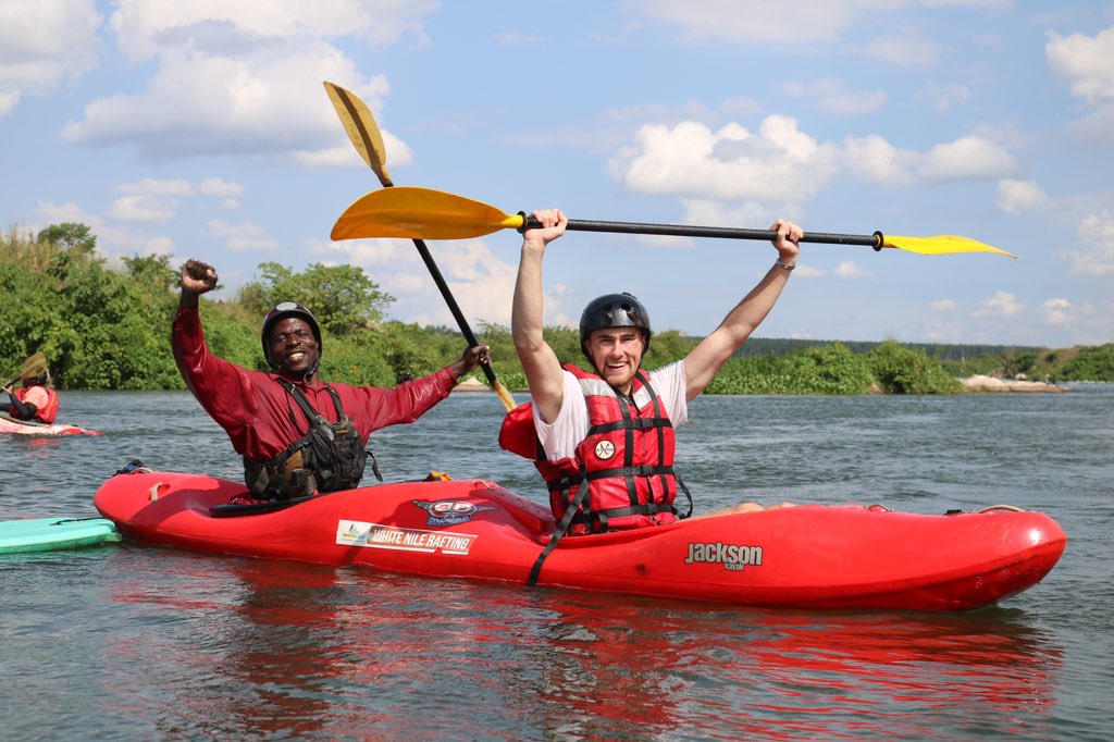WhiteNileraftUG's tweet photo. Grade 5 white water tandem kayaking. BOOK A MEMORABLE ADVENTURE Today! #Grade5rafting #Grade5Extremerafting #Rivernile #Nileriver #Grad3rafting #Grade1-2Rafting #Africa #Falls #Touruganda #Adventure #Uganda #kayaking https://t.co/5wQPzFNjhI (0) 787 508 236 +256 702 468 286 https://t.co/xEC6rwFBay
