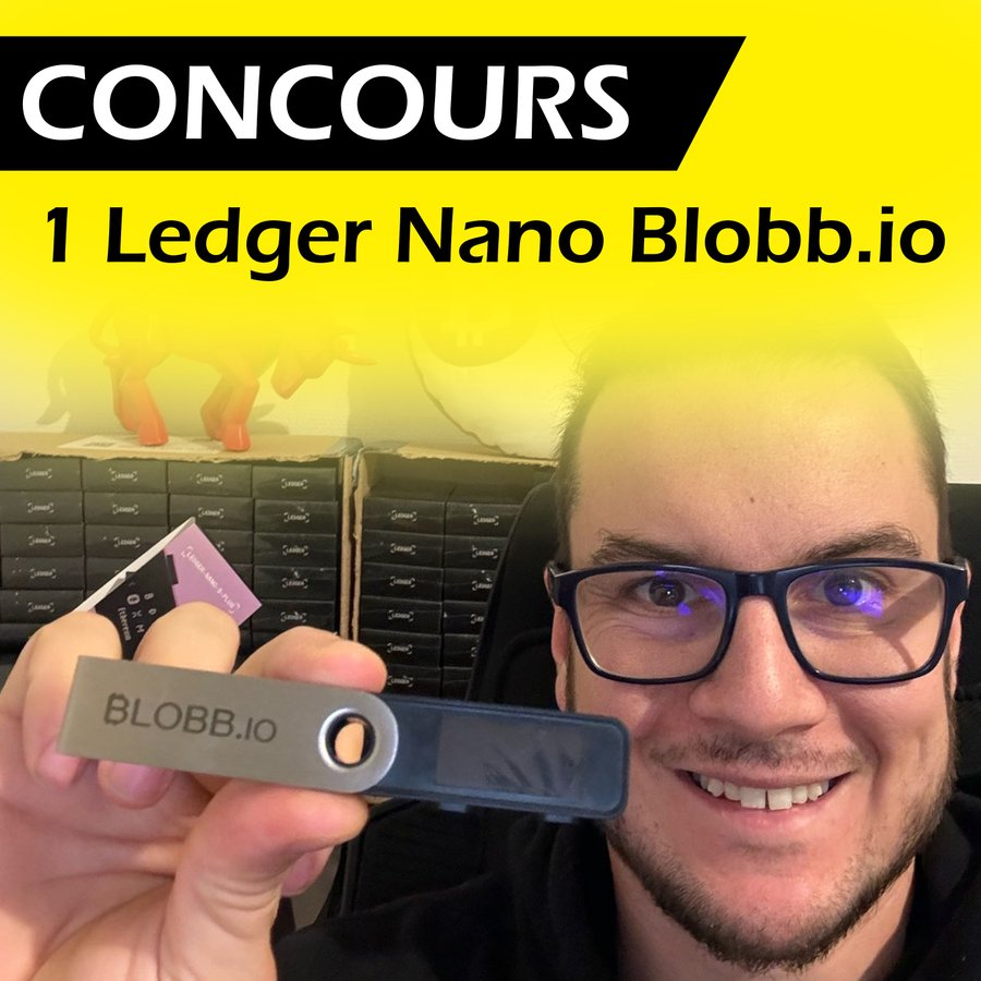 🎁#Giveaway de la semaine ! On me dit dans l'oreillette que j'ai le feu vert de @blobb_io pour refaire gagner un Ledger ! 🔥 Participation - Follow @FlowRent_21M & @Thibaultcouss1 -❤️+🔃 - Dis-nous en com quelle est ta crypto préférée ! TAS le 13/12 🍀 Bonne chance à tous !